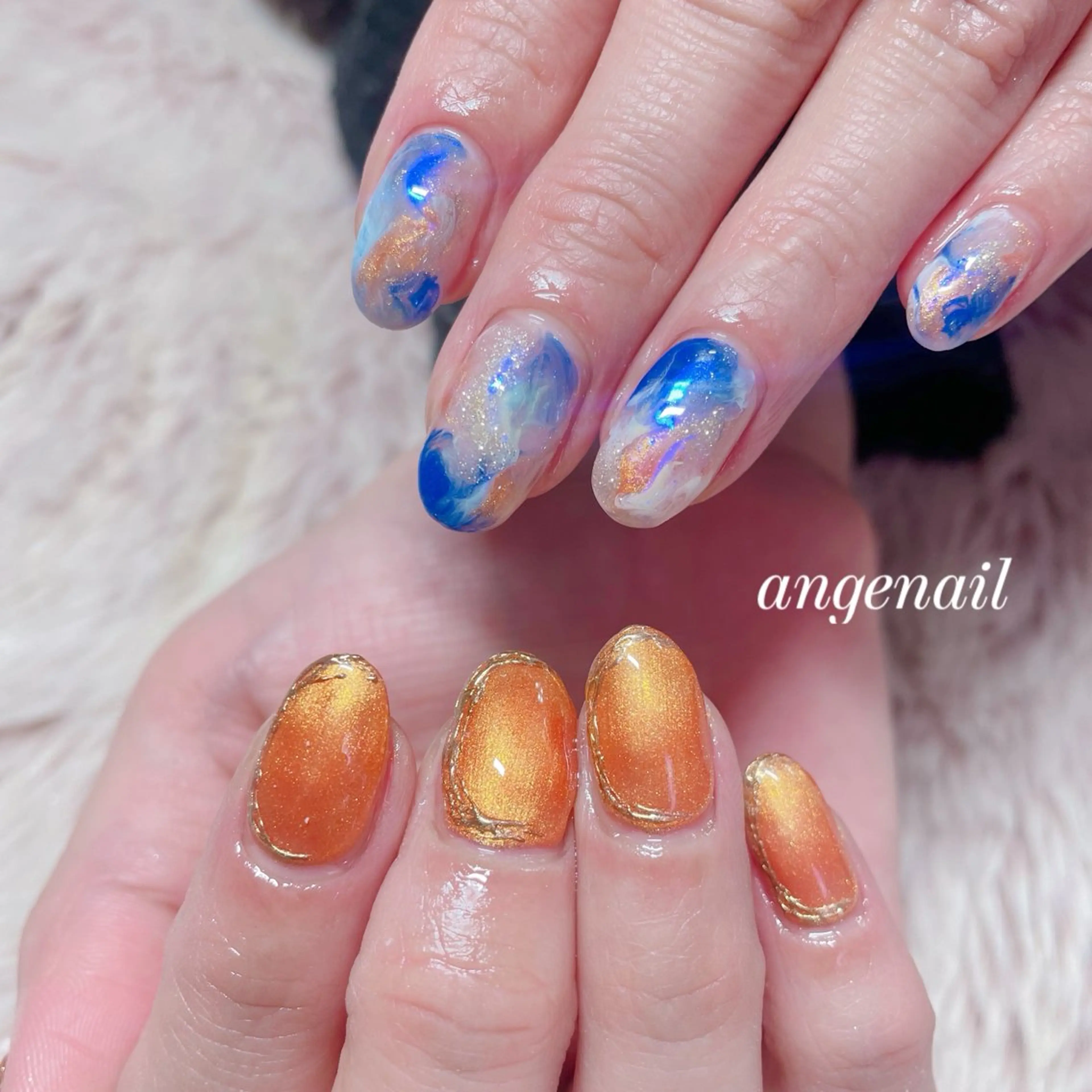 ネイル ハンドネイル オーナーネイリスト MAKIのネイルデザイン