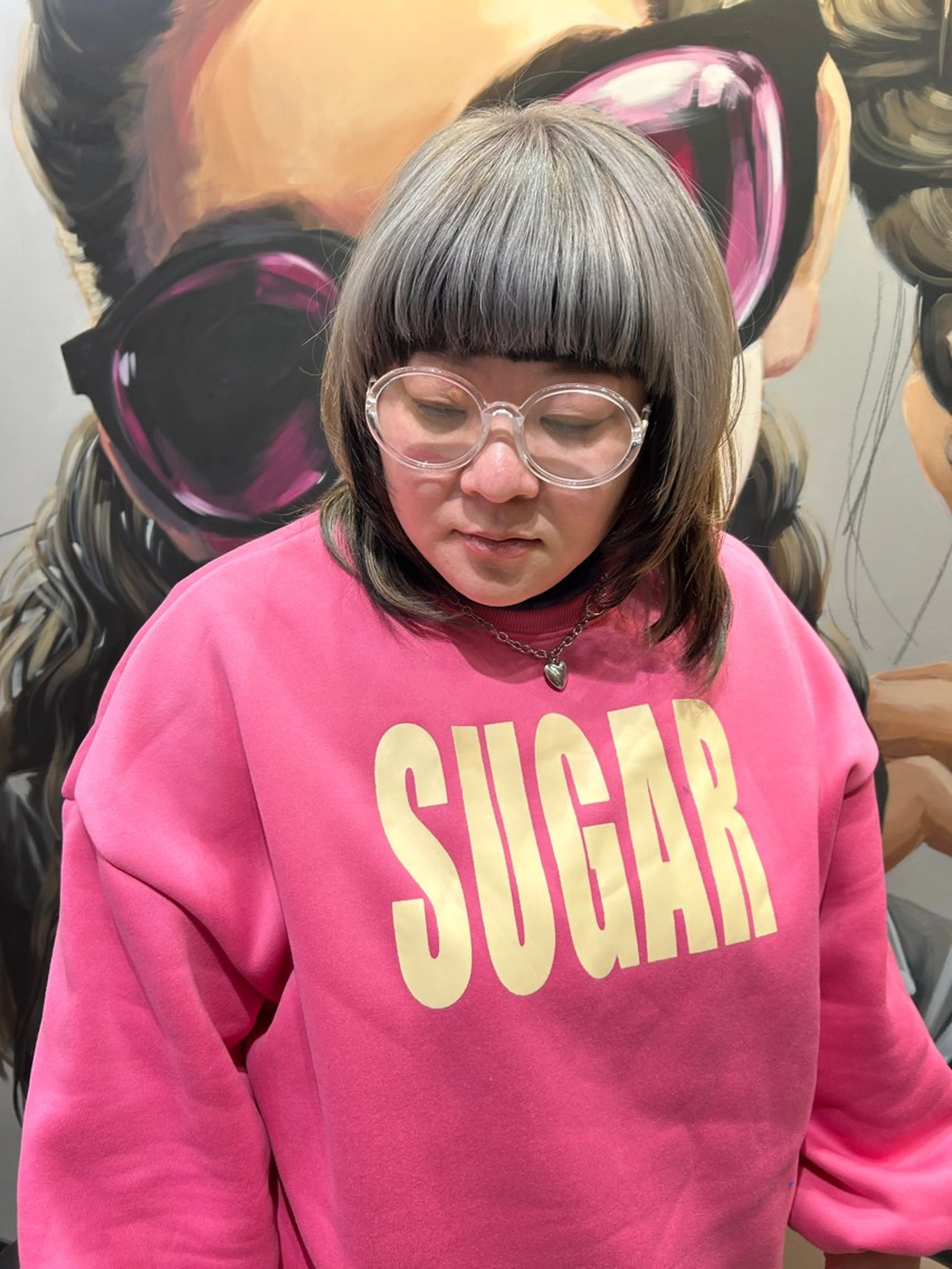 ミディアム カラー カット ヘアカラー ヘアセット times salon名駅所属・久木原 ゆりのヘアスタイル