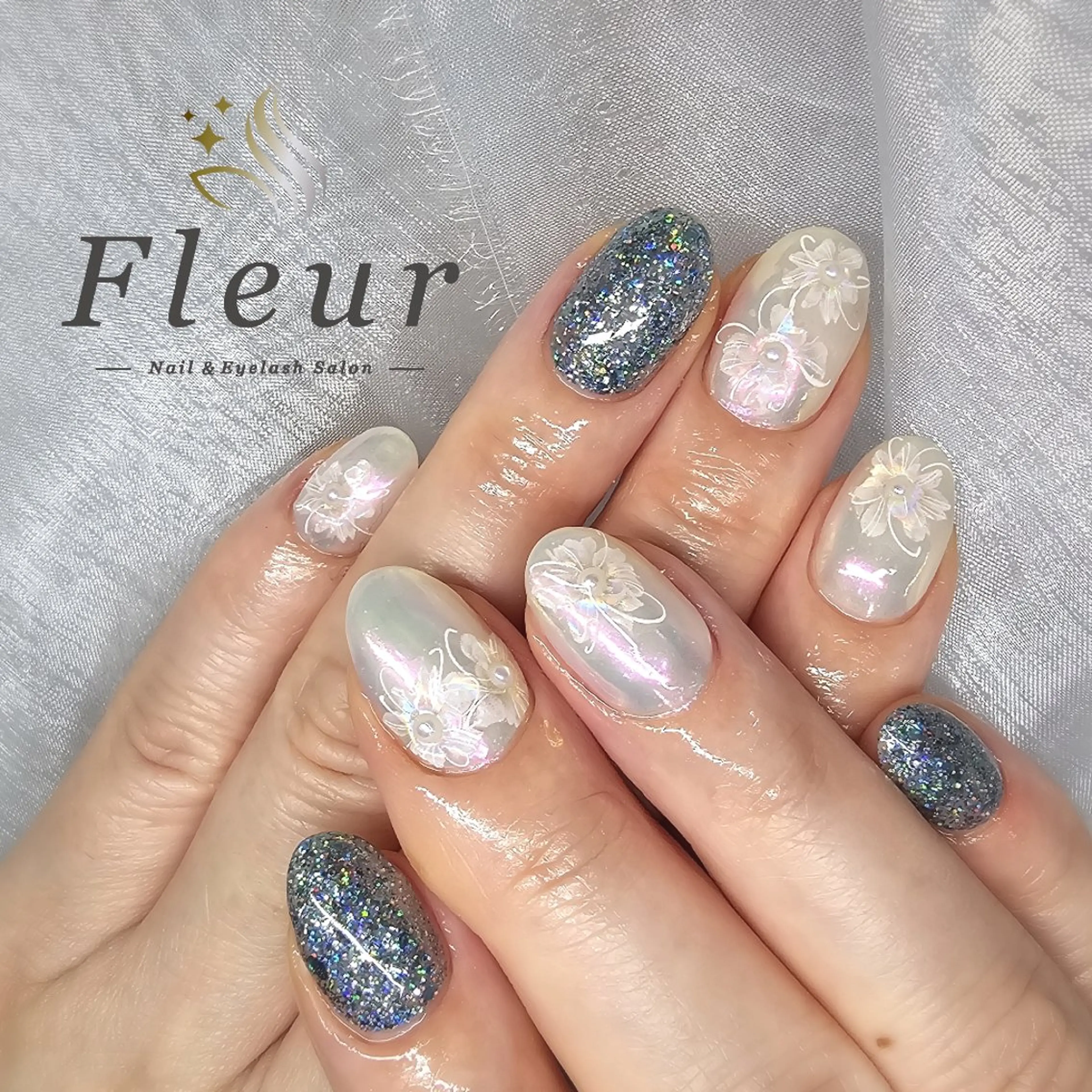 ネイル nail&eye ♡Fleur♡のネイルデザイン