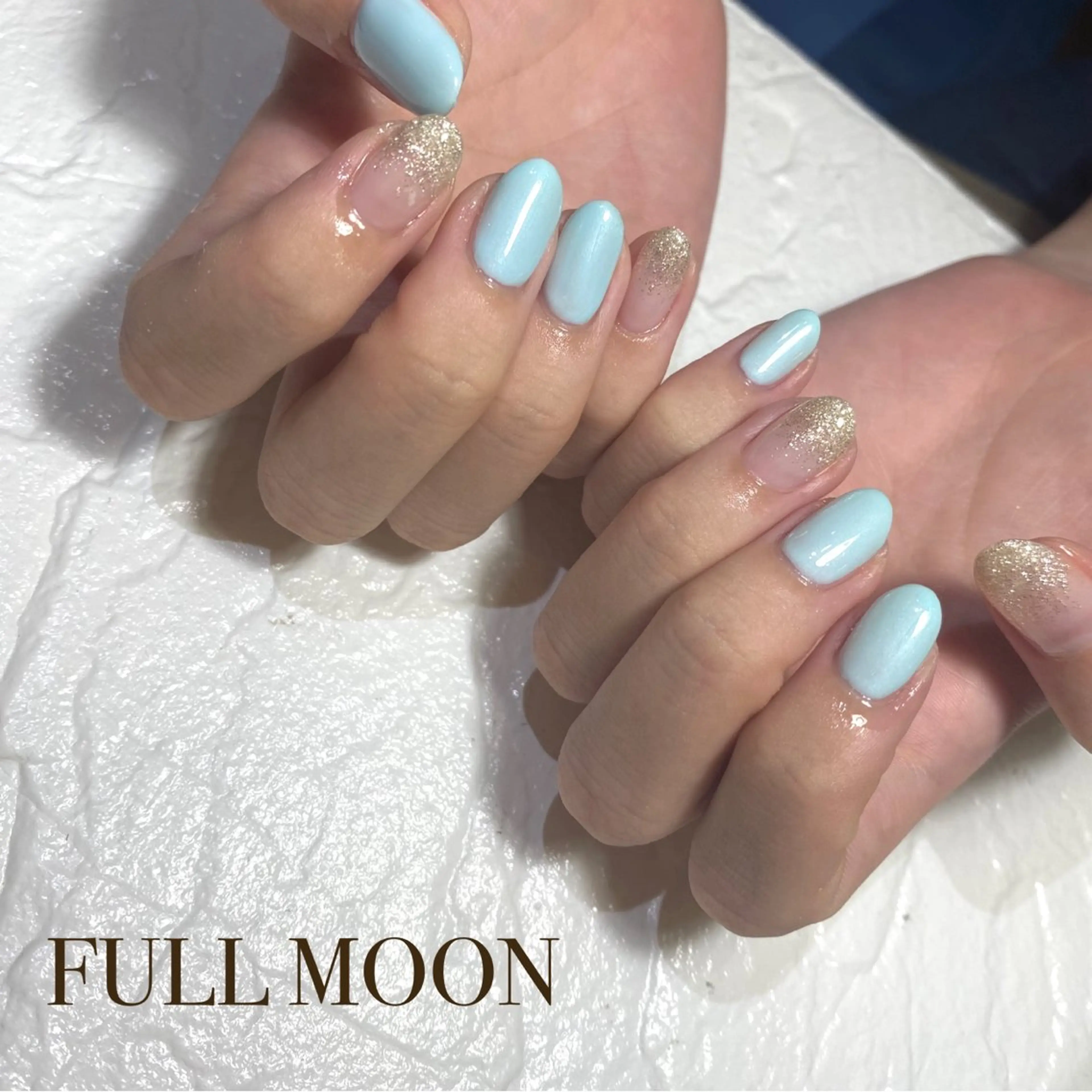 ネイル ハンドネイル FULL MOONのネイルデザイン