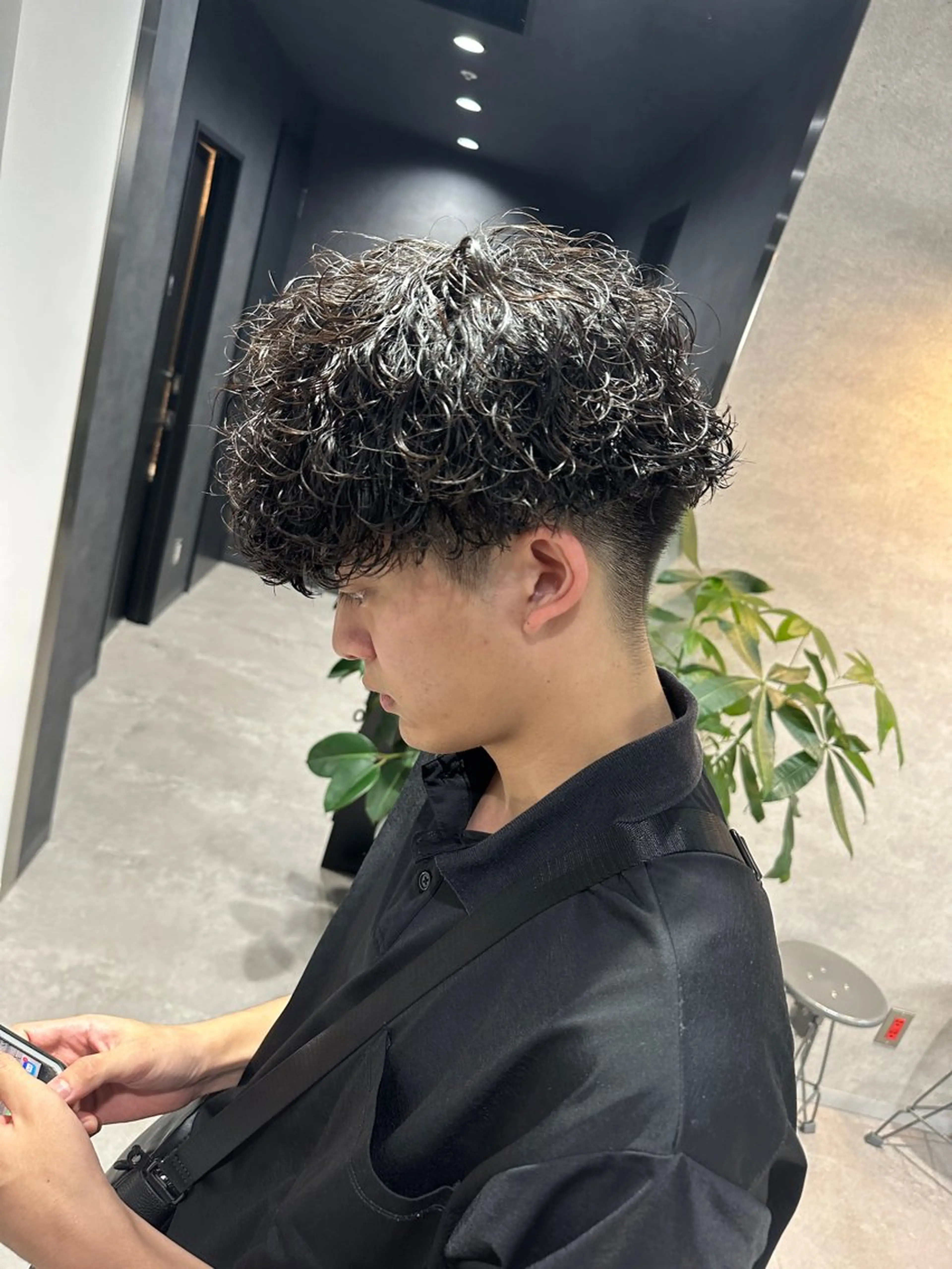 ショート パーマ メンズ 【メンズサロン】 BLUCK 横浜のヘアスタイル