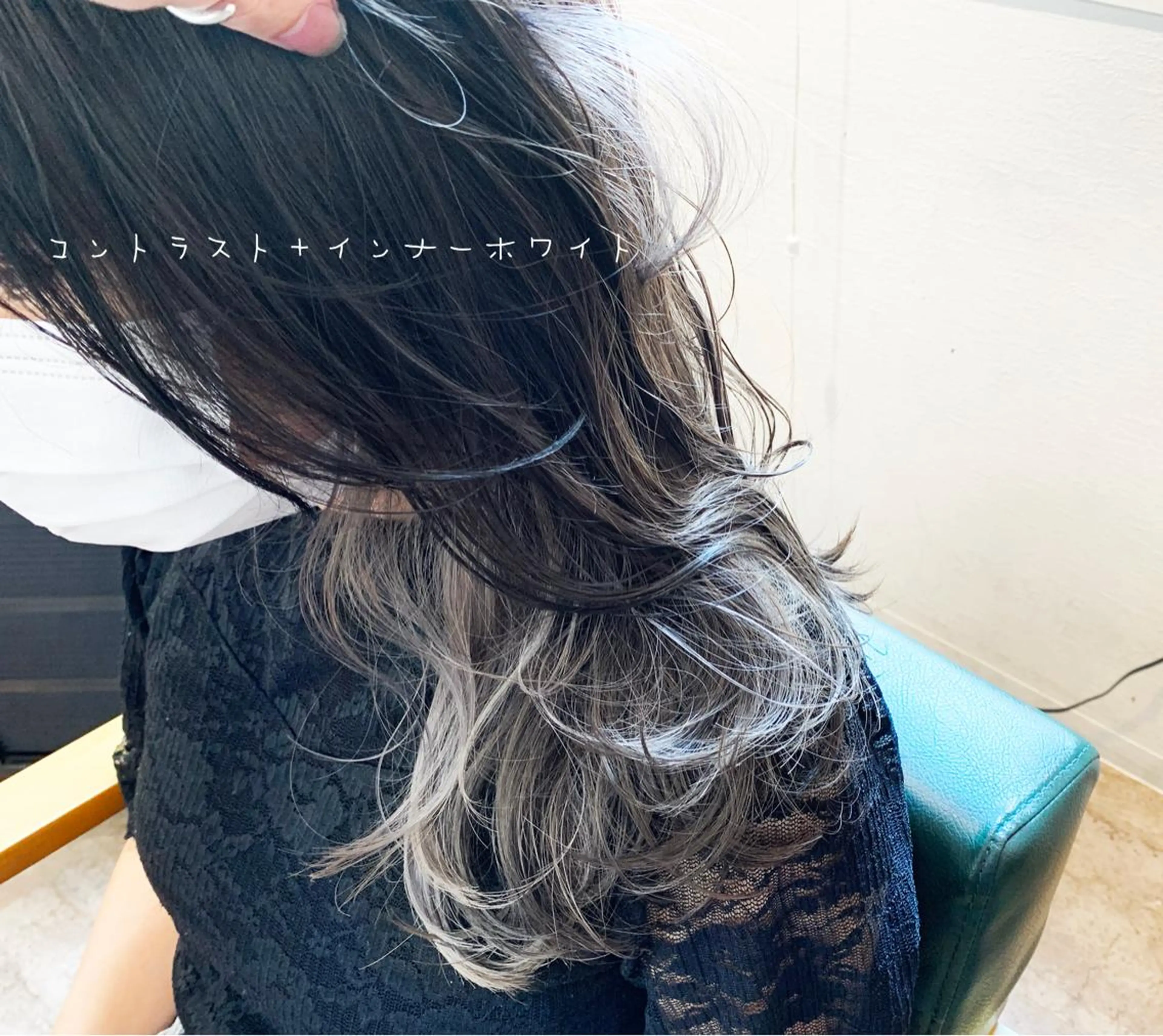 セミロング カラー カット ヘアカラー トリートメント 前田 健太のヘアスタイル