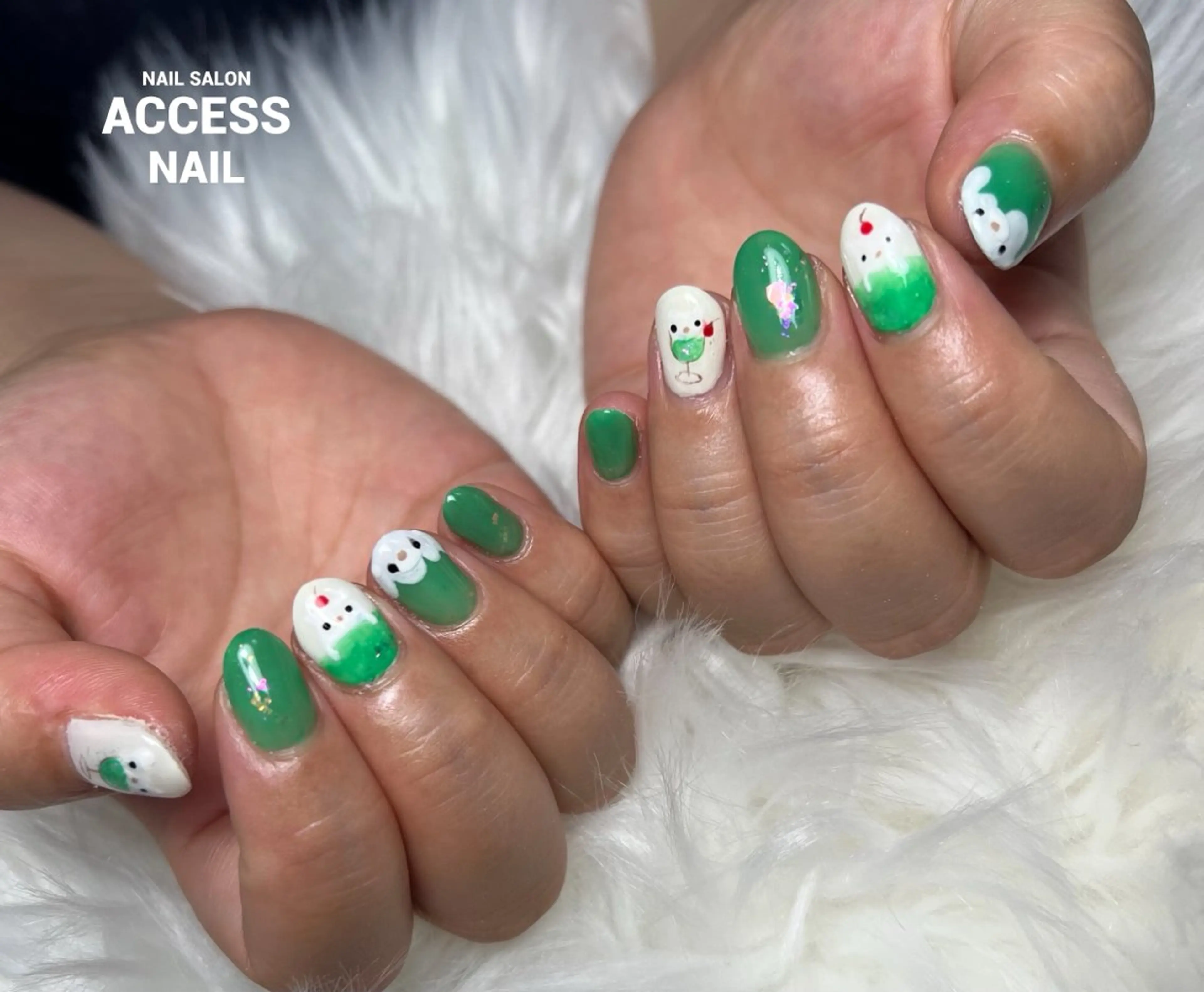 ネイル access nailのネイルデザイン