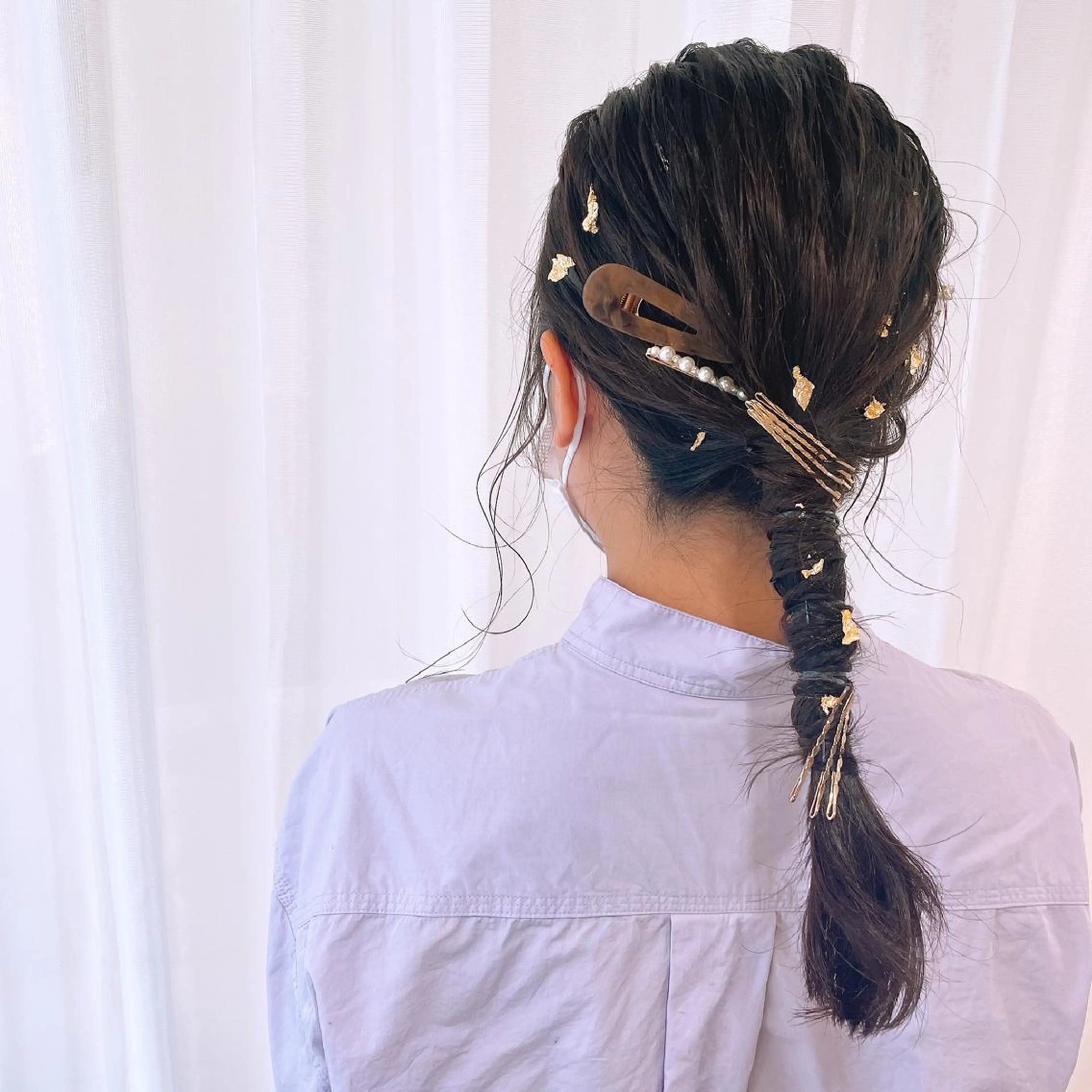 ヘアアレンジ ヘアセット 原 麻耶のヘアスタイル