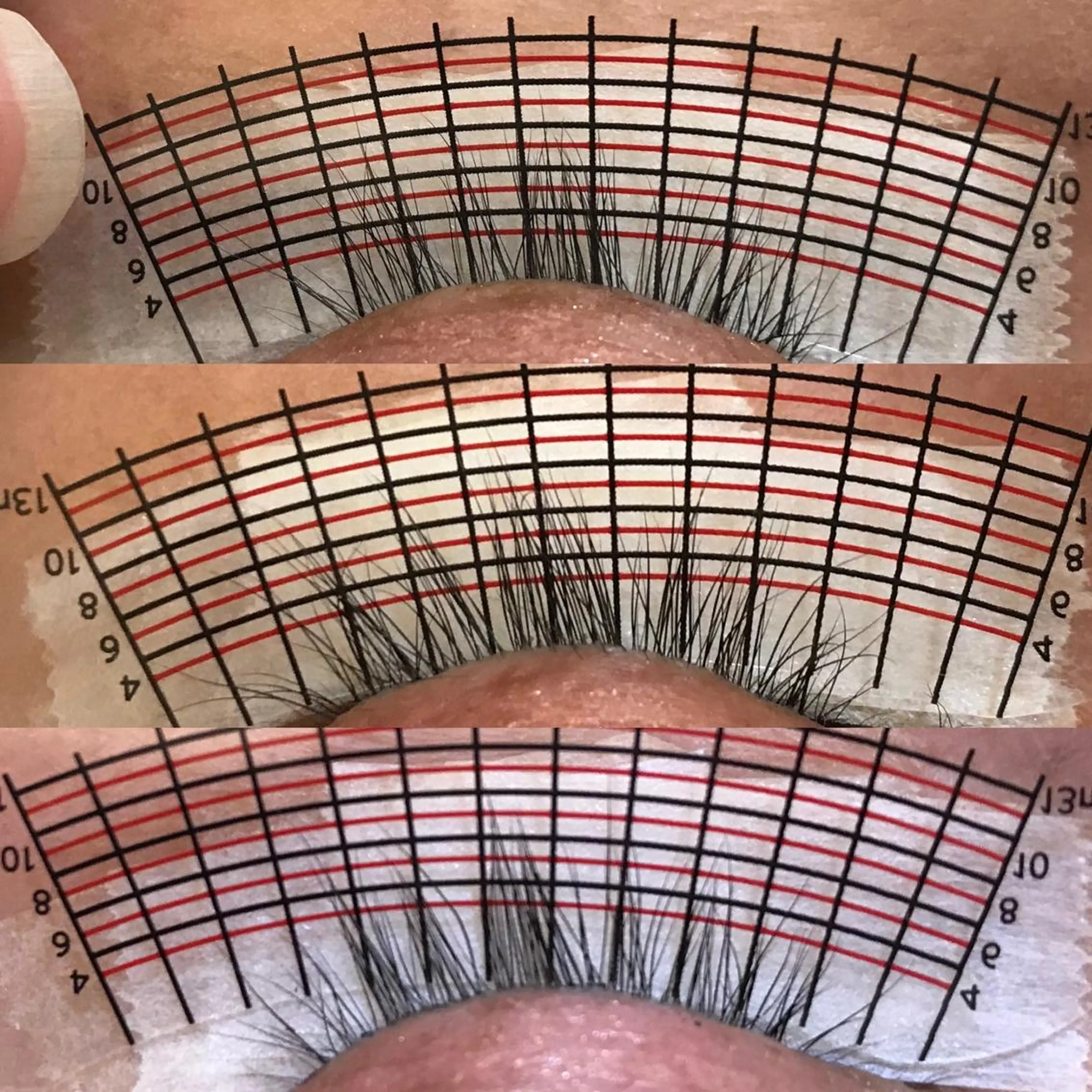 💉ラッシュアディクトサロンケア💉初回の写真