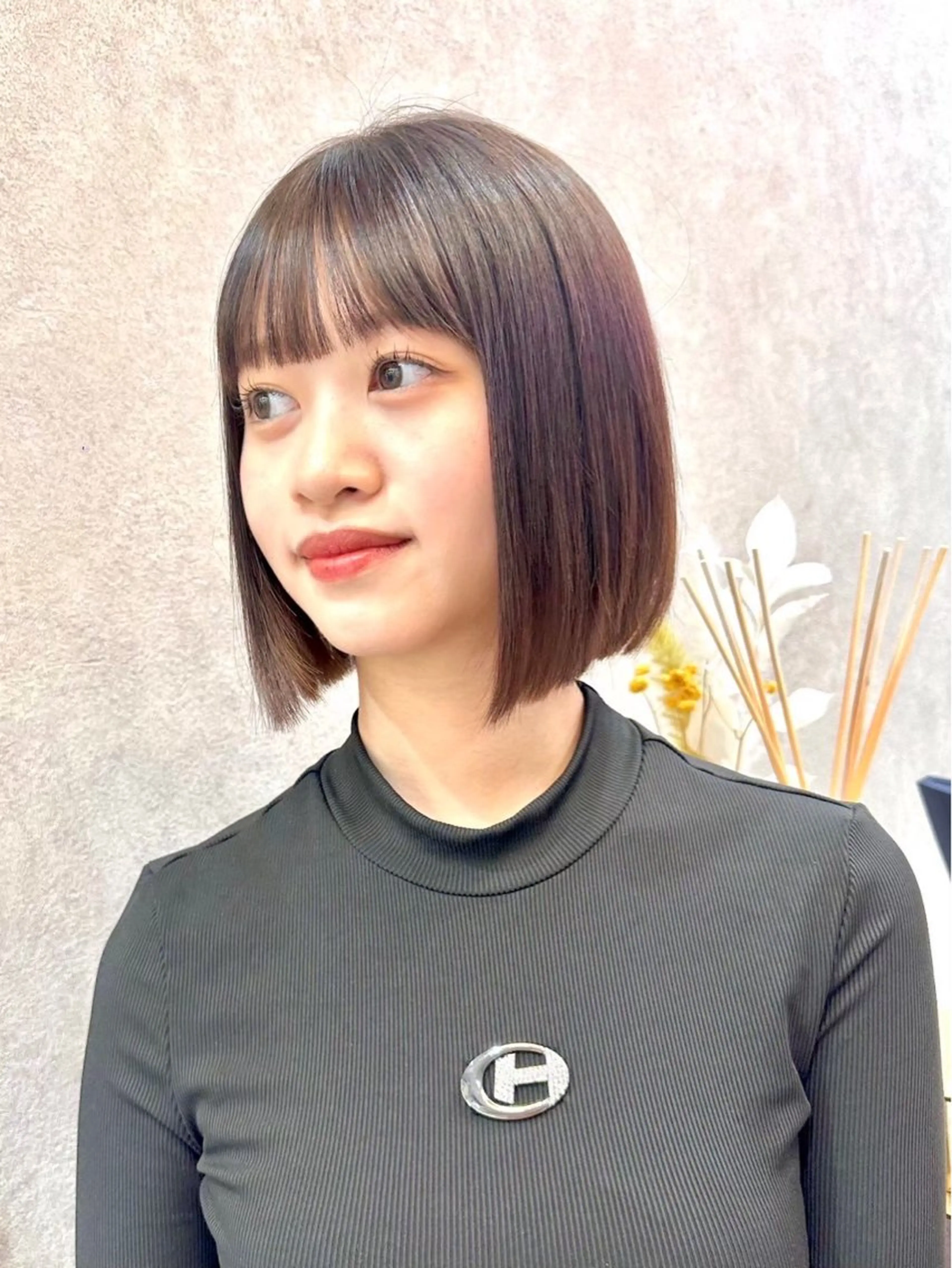 ショート 🇰🇷祝斗🇰🇷 /韓国ボブ/レイヤーのヘアスタイル