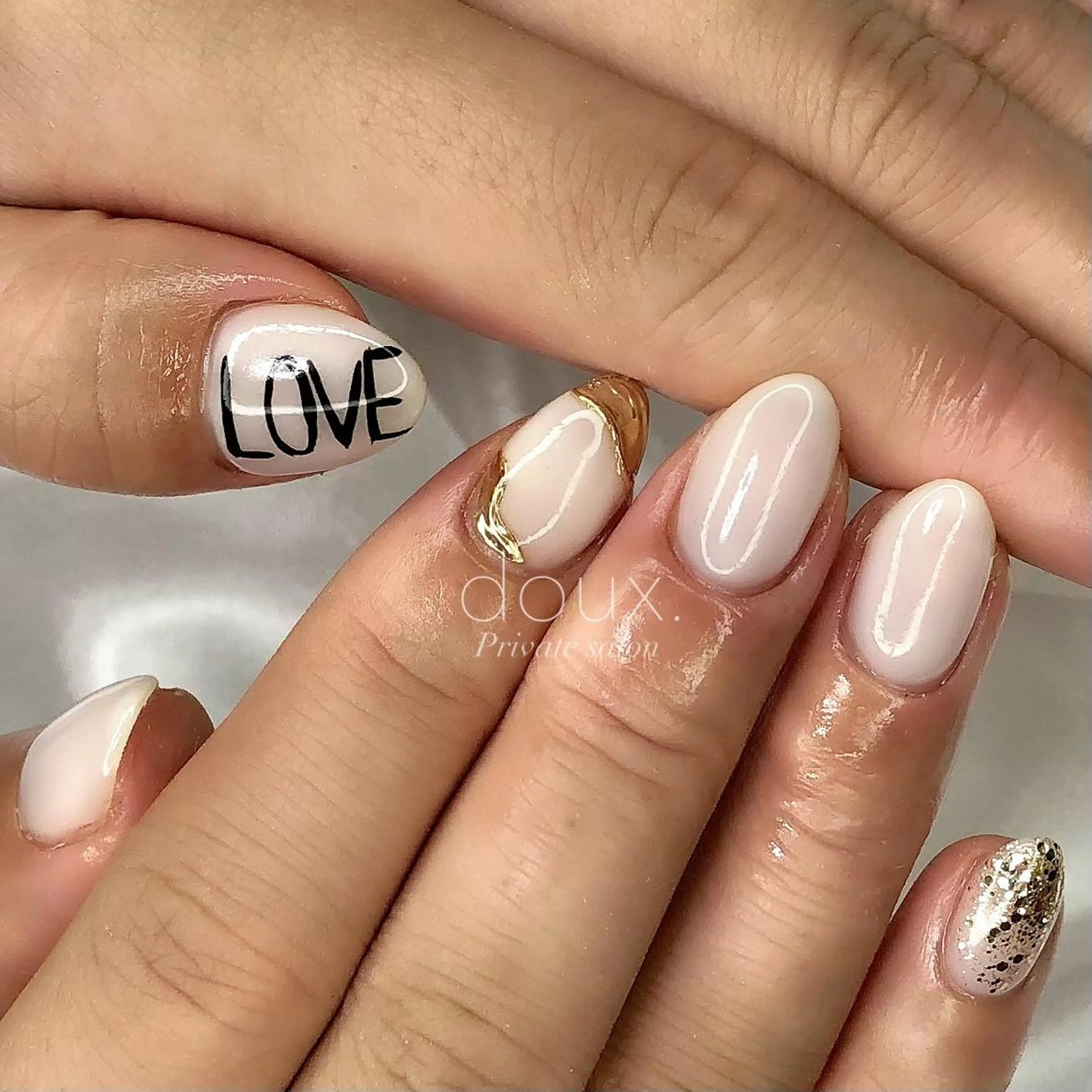 ネイル ハンドネイル doux. nailのネイルデザイン