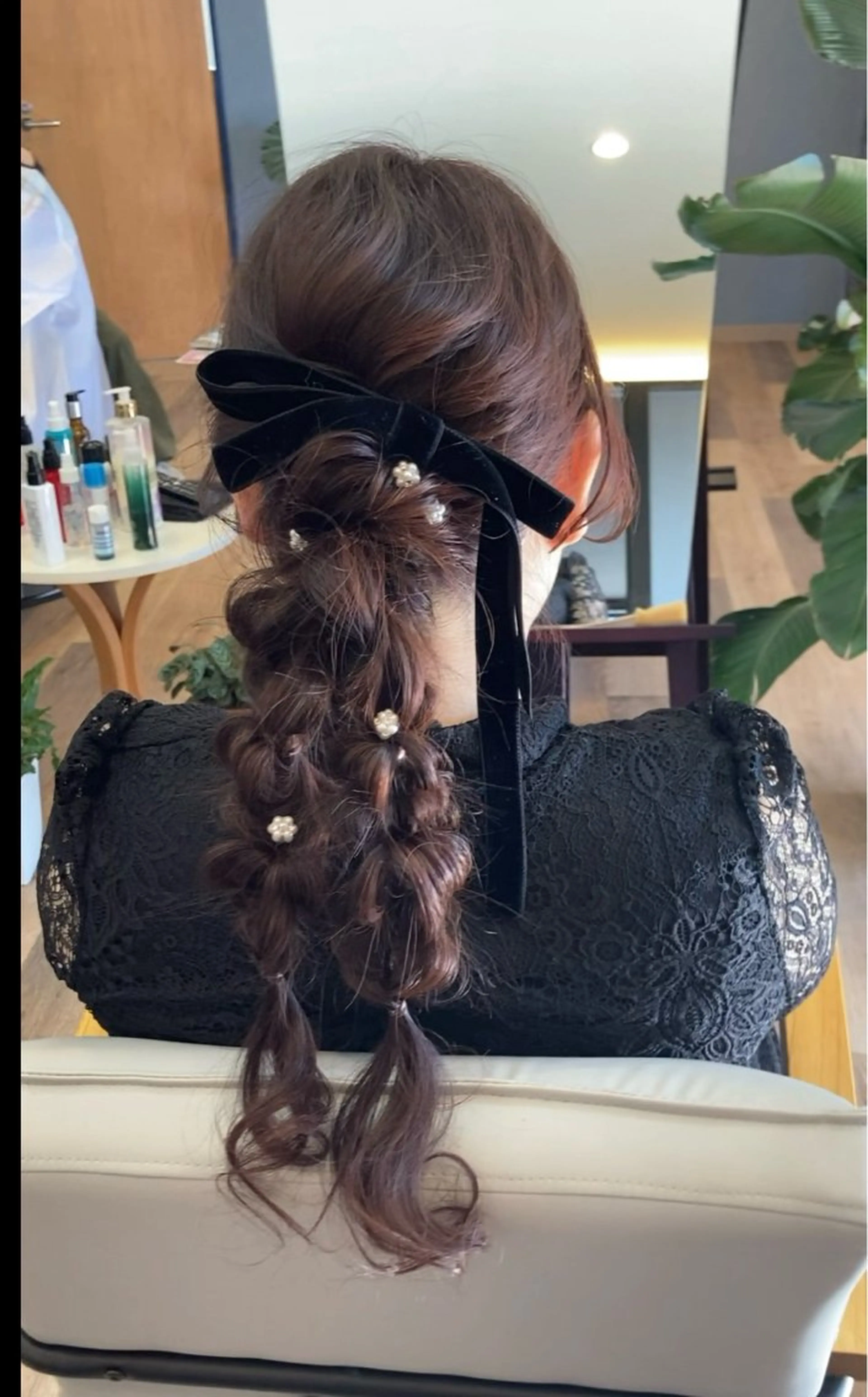 ロング 中野 紹江のヘアスタイル