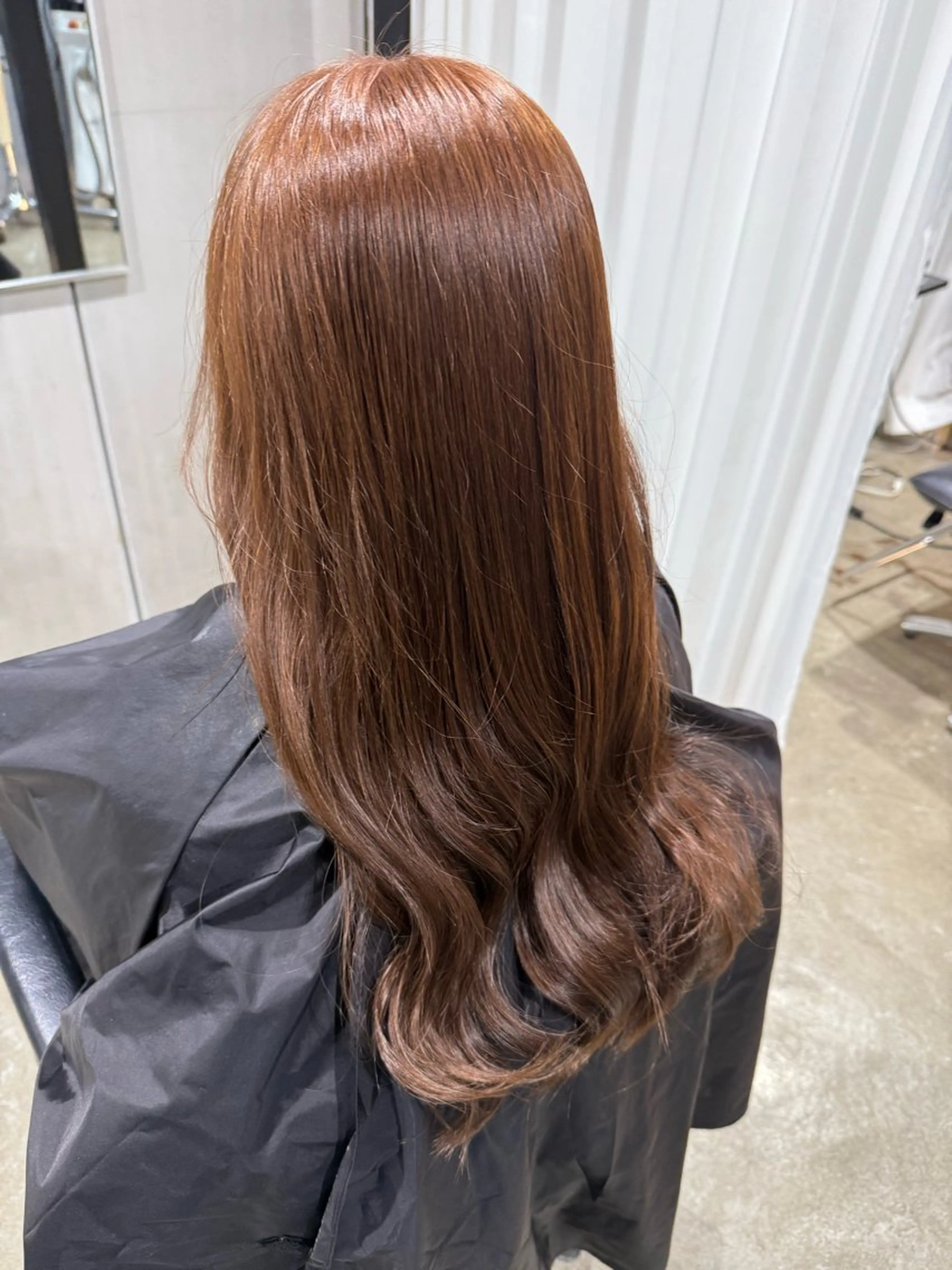 ブリーチ無しダブルカラー ※ロング料金別の写真