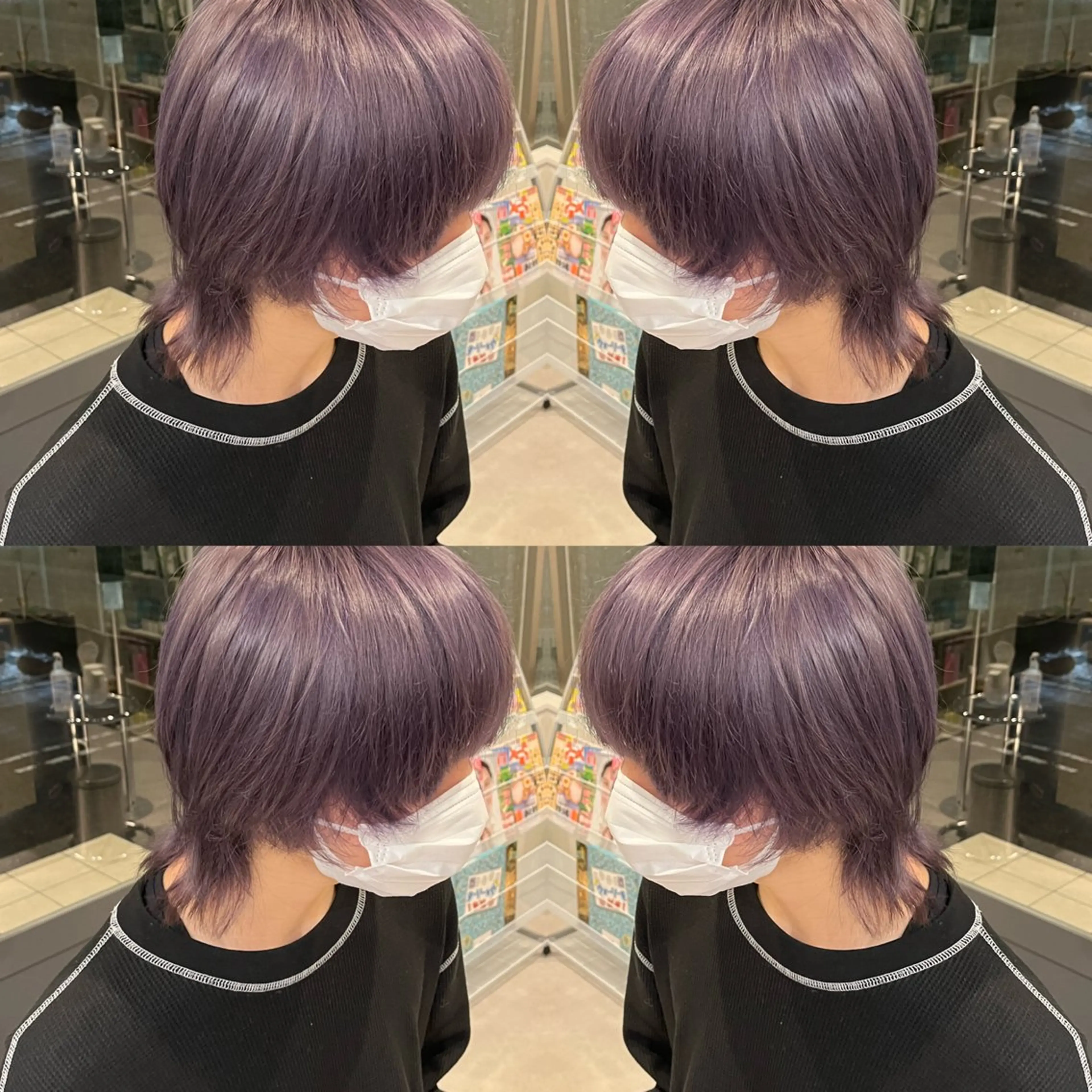 【⭐️メンズ限定⭐️】ケアブリーチ＋カラー＋カット＋3stpトリートメントの写真