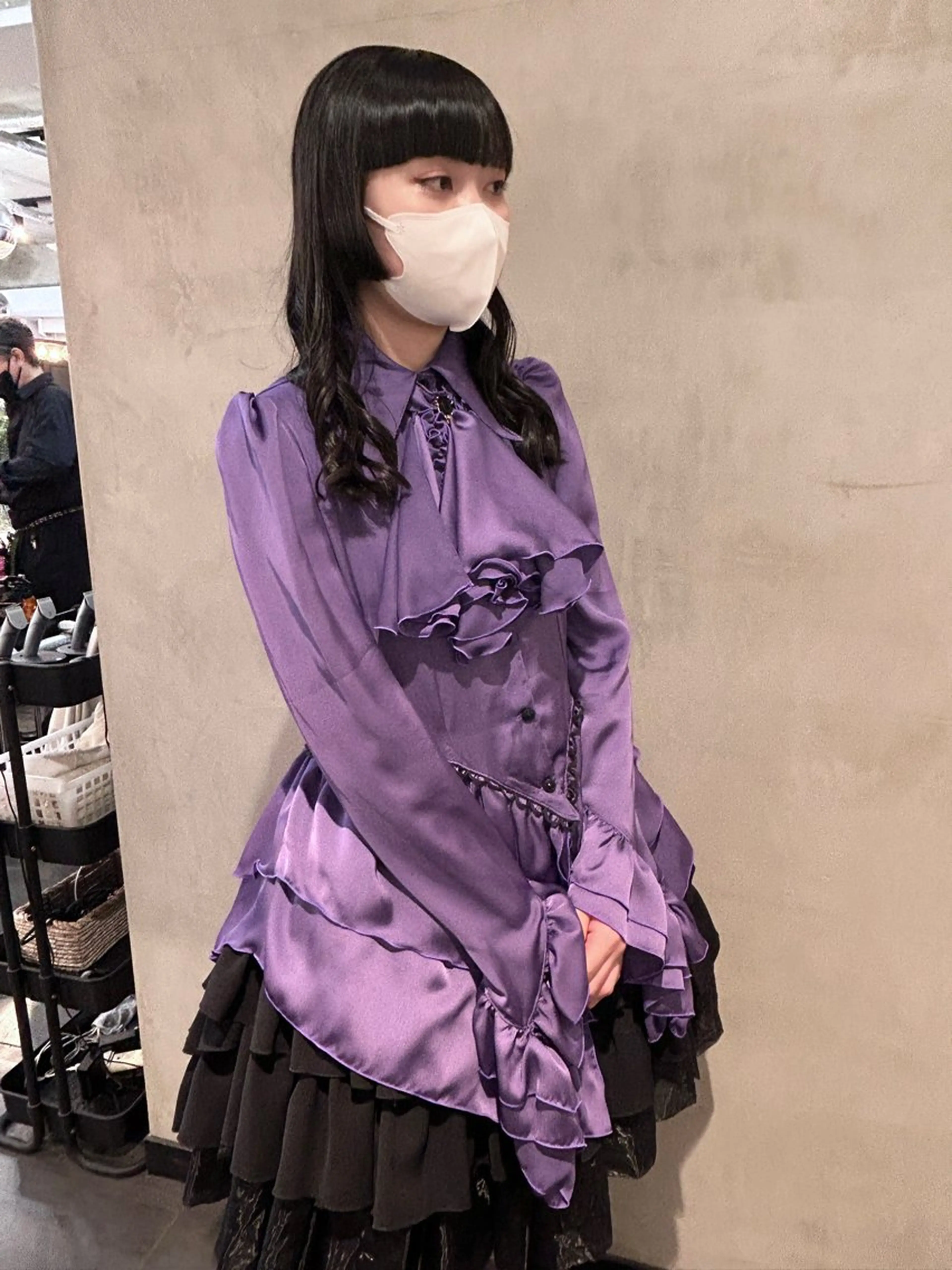 セミロング 姫カット カット オタク救済🎀 可愛いに特化　ゆうなのヘアスタイル