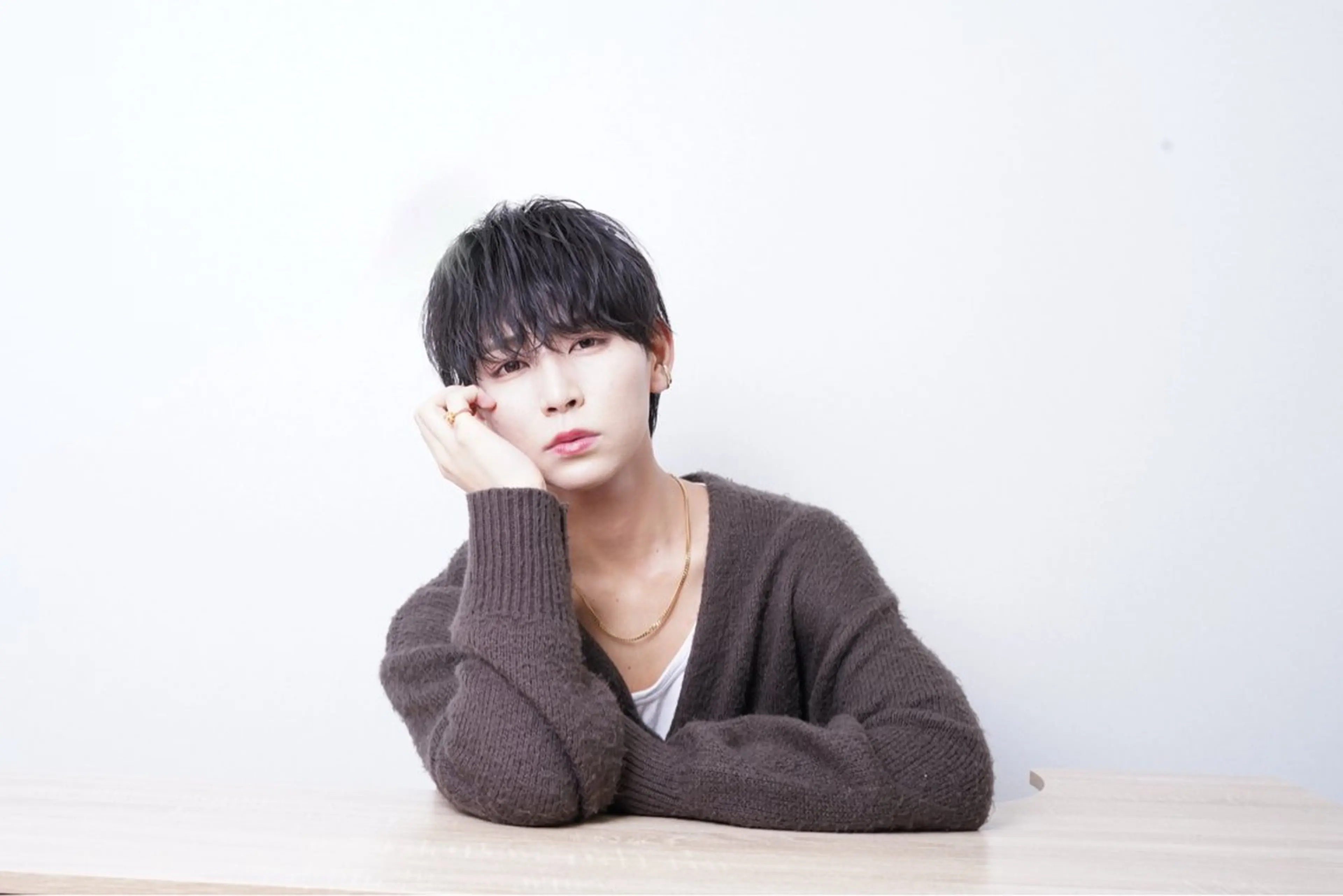 ショート カラー パーマ メンズ センターパート マッシュ SKILL ikebukuro所属・✂️メンズカット ひろき✂️のヘアスタイル