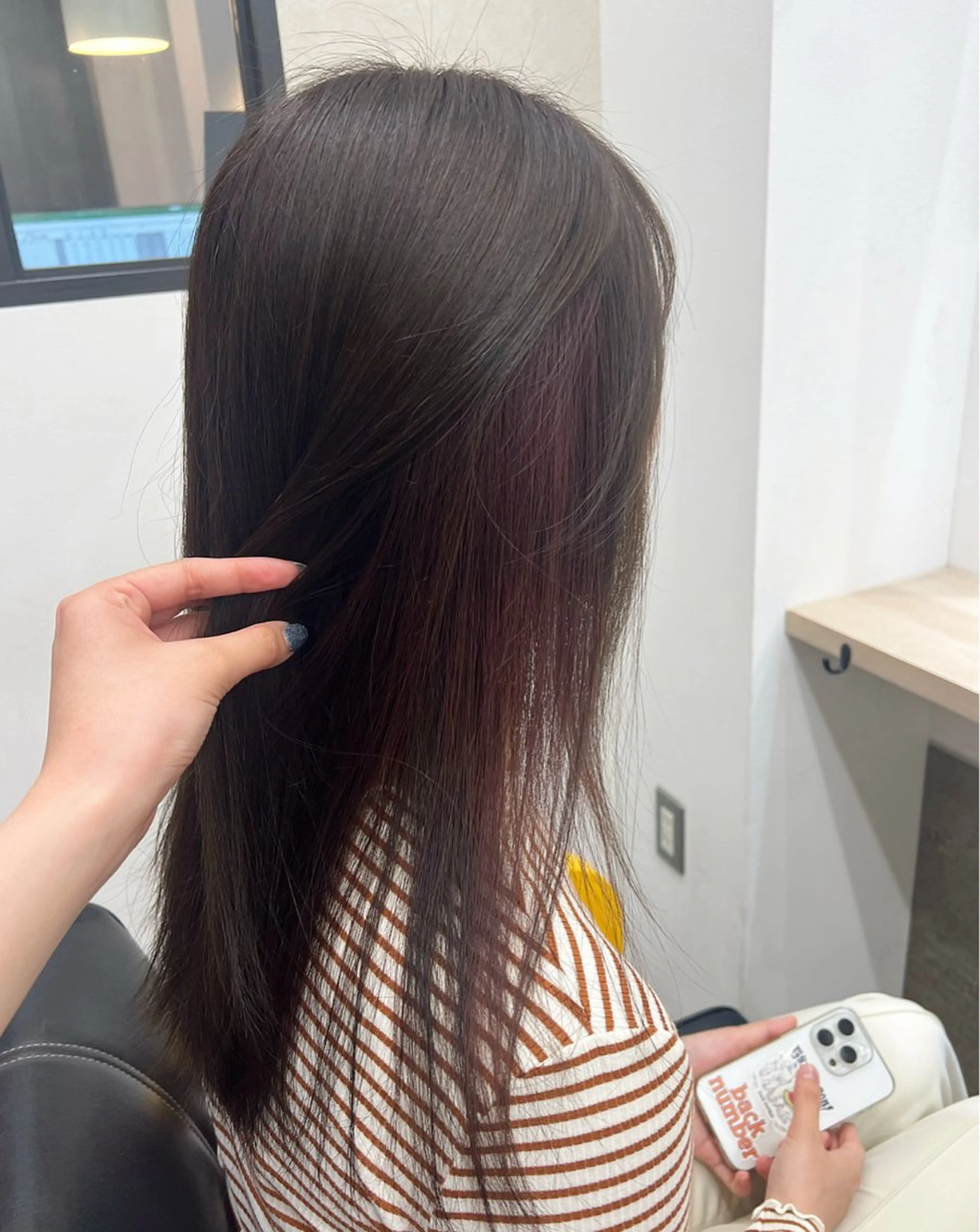 カラー ヘアカラー トリートメント GiseL 博多 ほのかのヘアスタイル