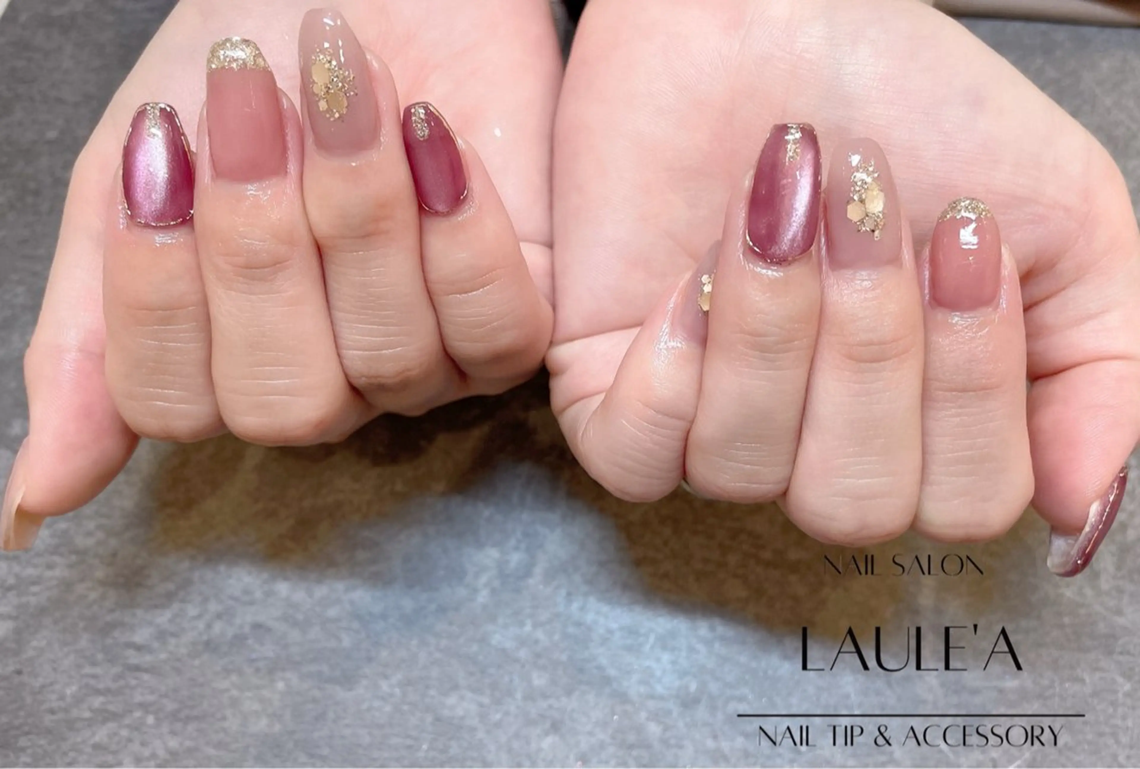 ネイル ハンドネイル nailsalon Laule'aのネイルデザイン