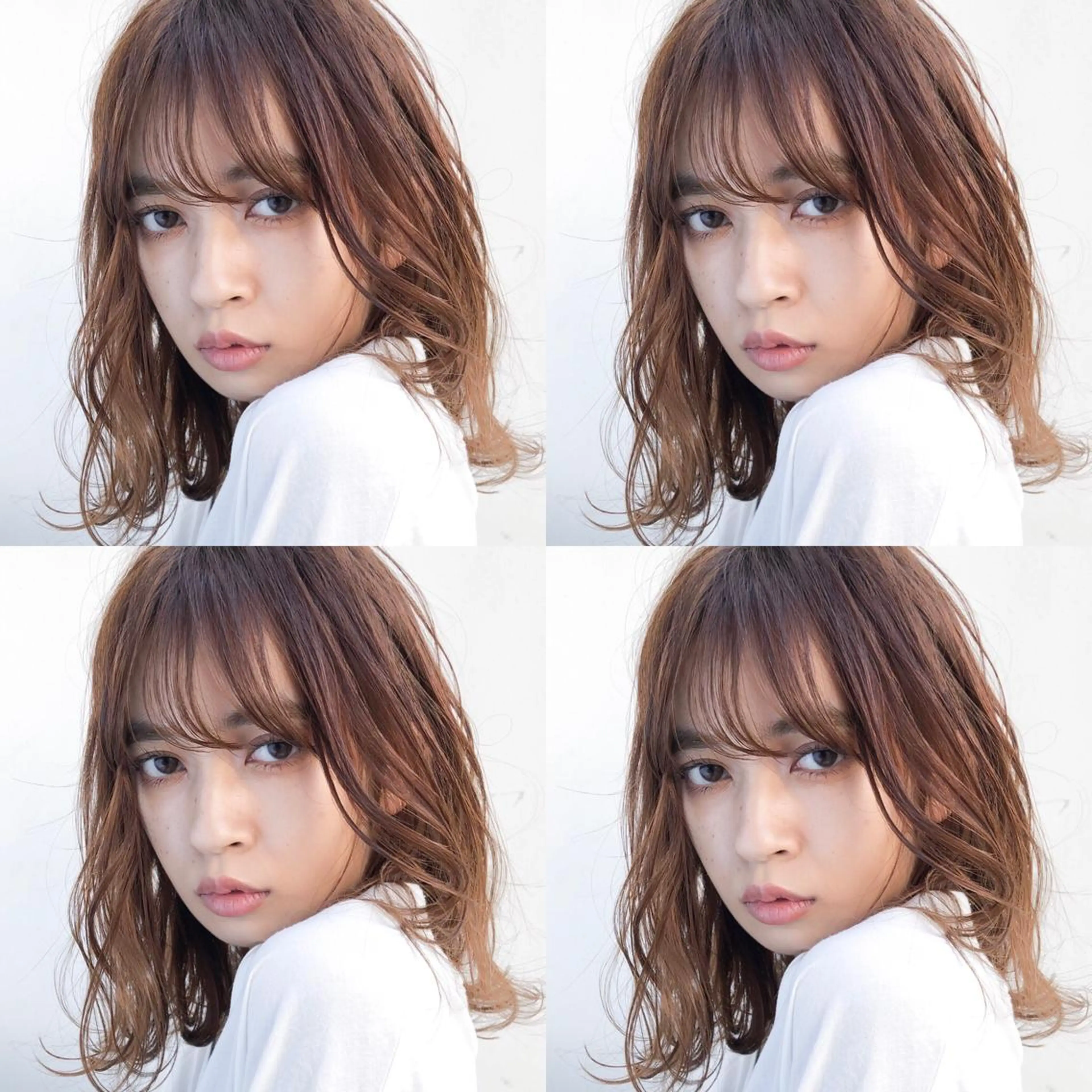 ミディアム カラー Siesta所属・📣髪質改善縮毛矯正 特化美容師｜庭田📣のヘアスタイル