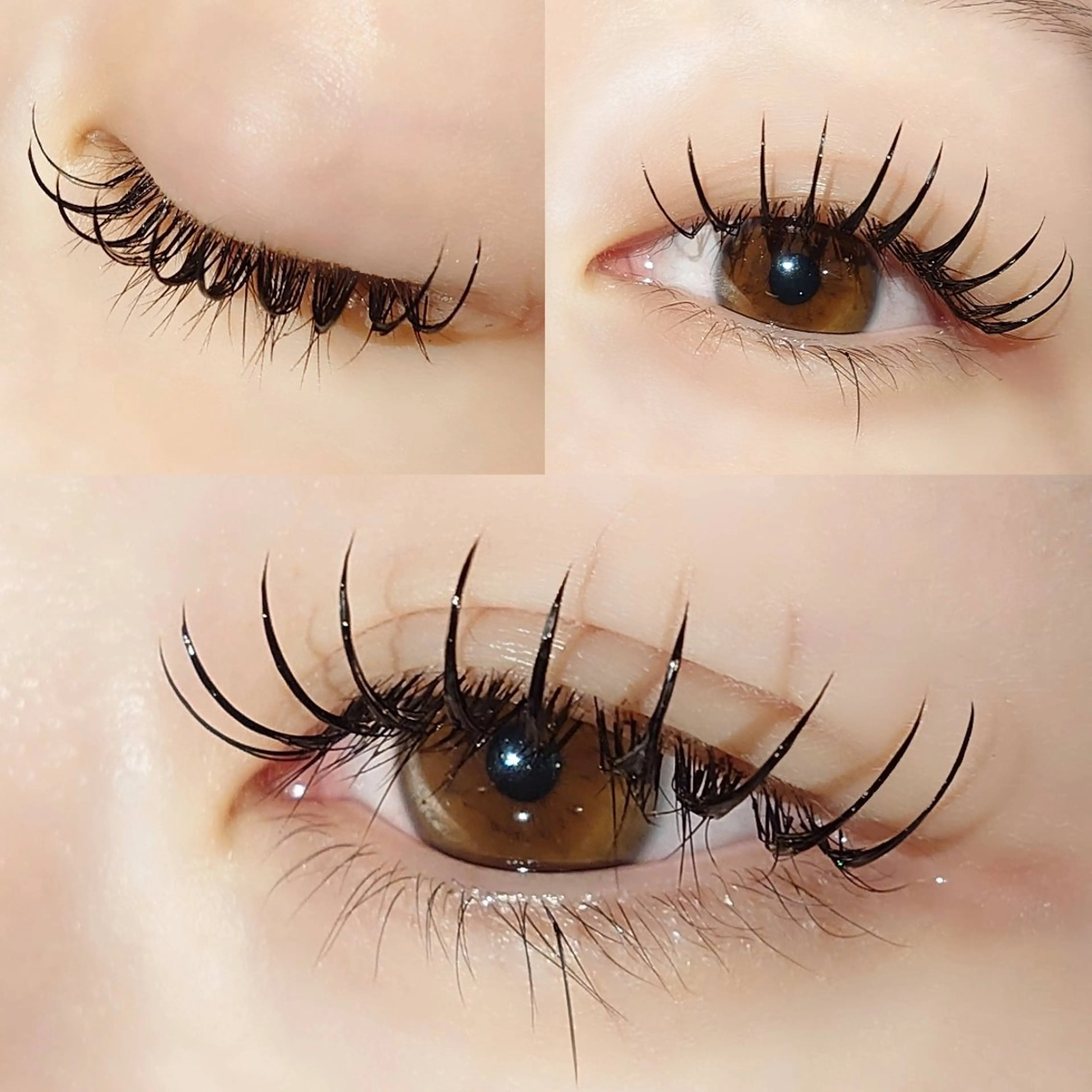 Lカール160本！一重や下がり睫毛でカールが見えない方オススメ！の写真