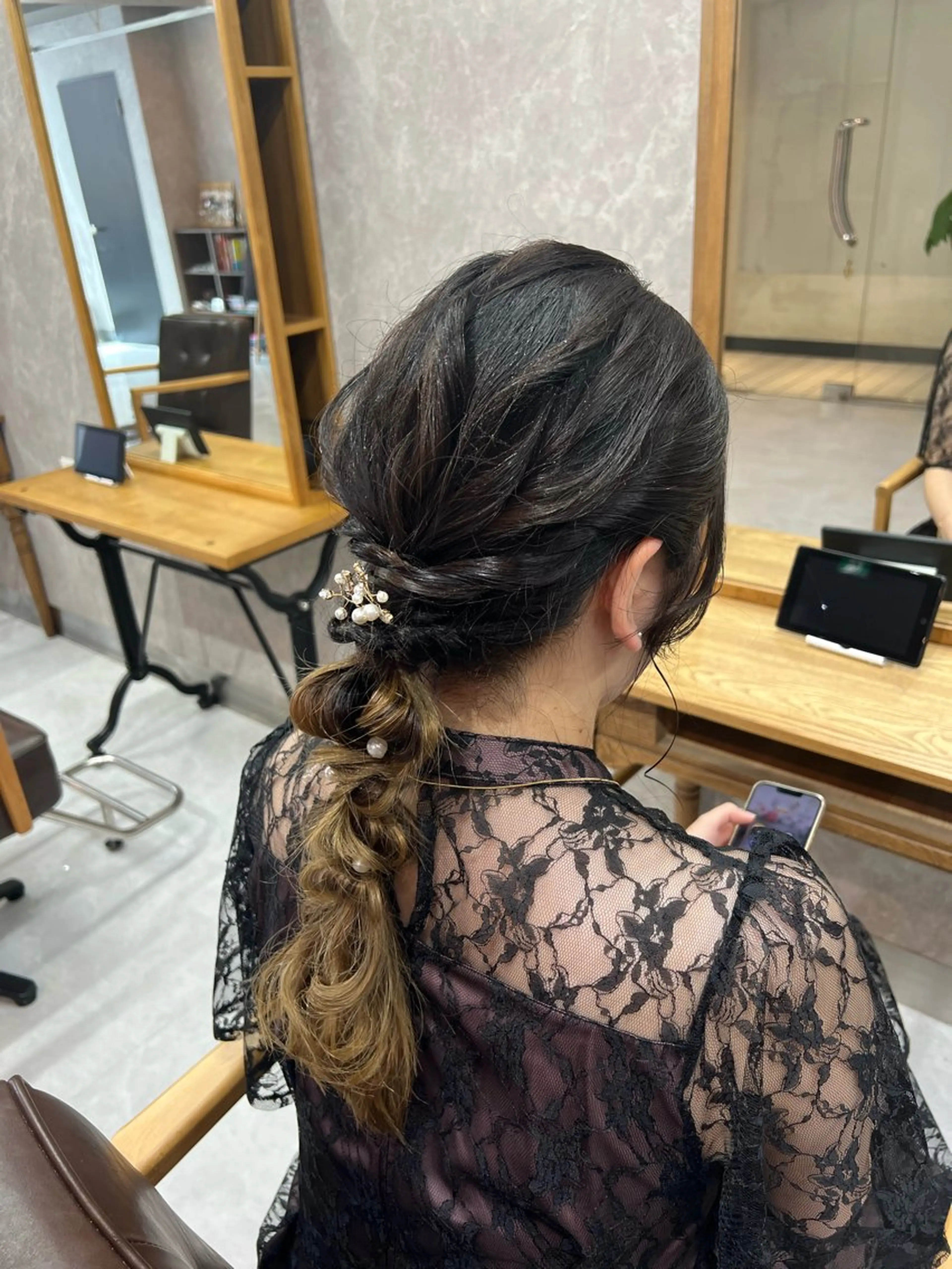ヘアアレンジ 結婚式・ブライダル men's&ladys J'sGrace【メンズアンドレディース ジェイズグレイス】所属・🌻J'sGrace /JUMA🌻のヘアスタイル