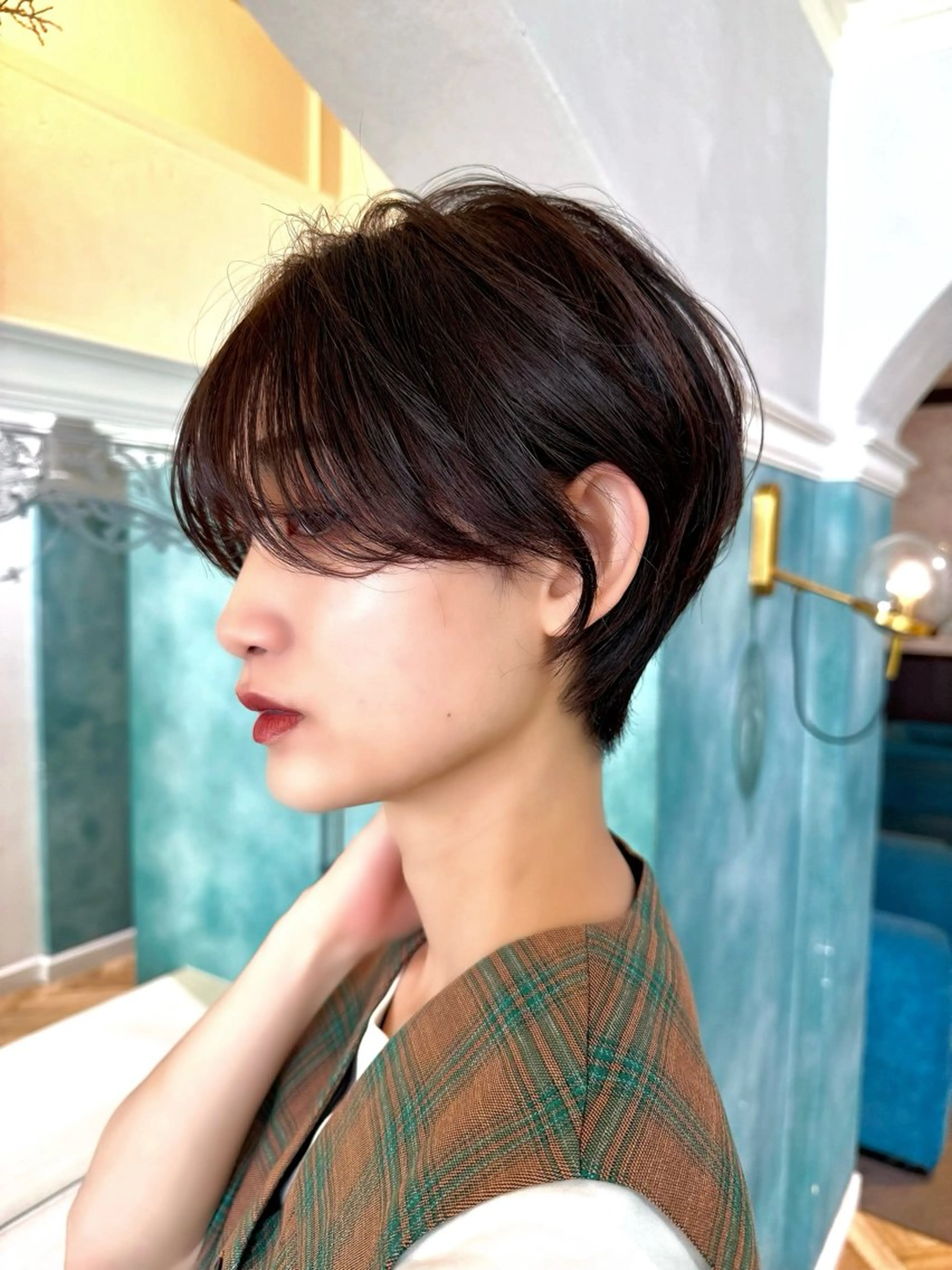 ショート 大人美人ショート 杉浦主馬のヘアスタイル