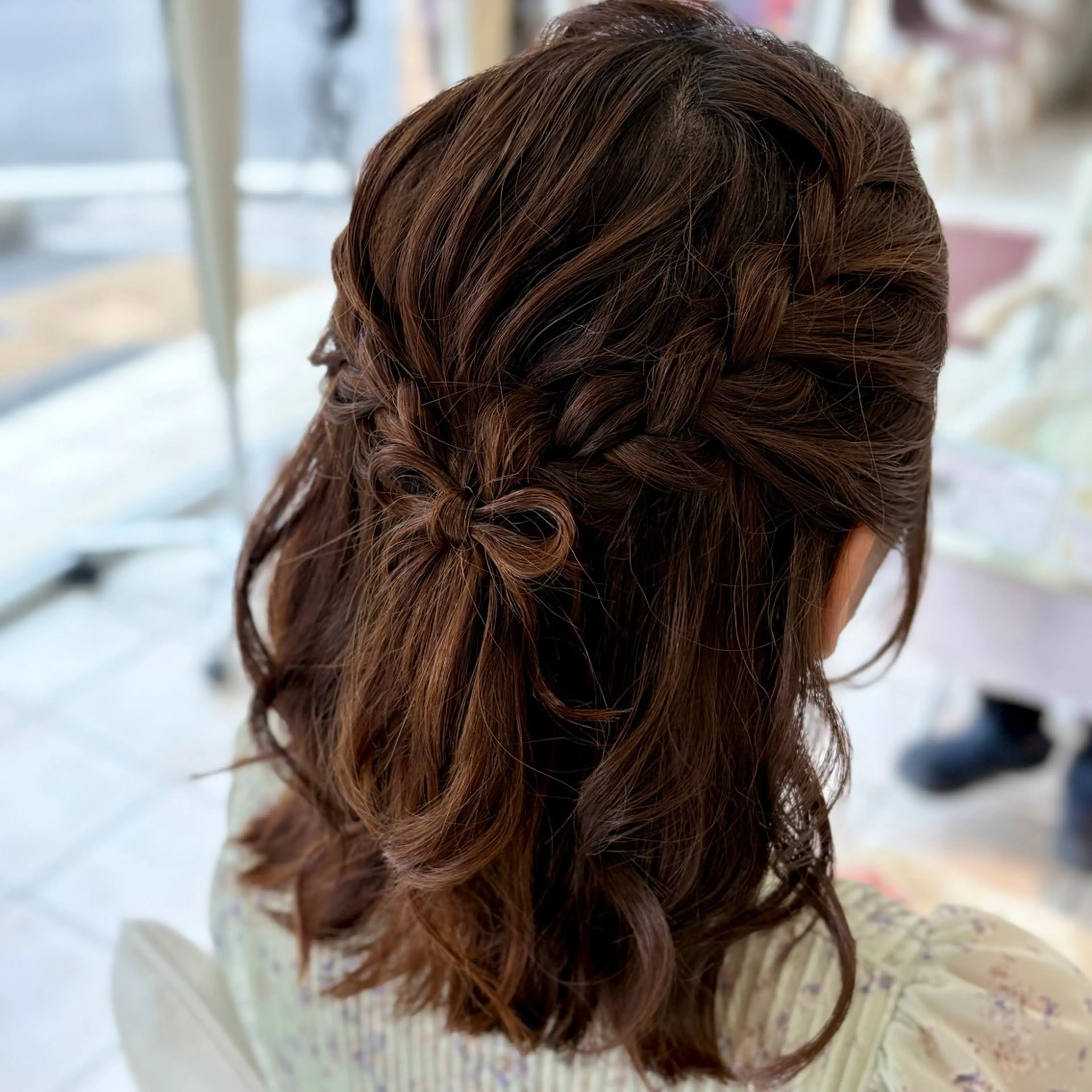 ヘアアレンジ ブリーチ/ヘアセット 【𝙍𝙞𝙣𝙤】のヘアスタイル