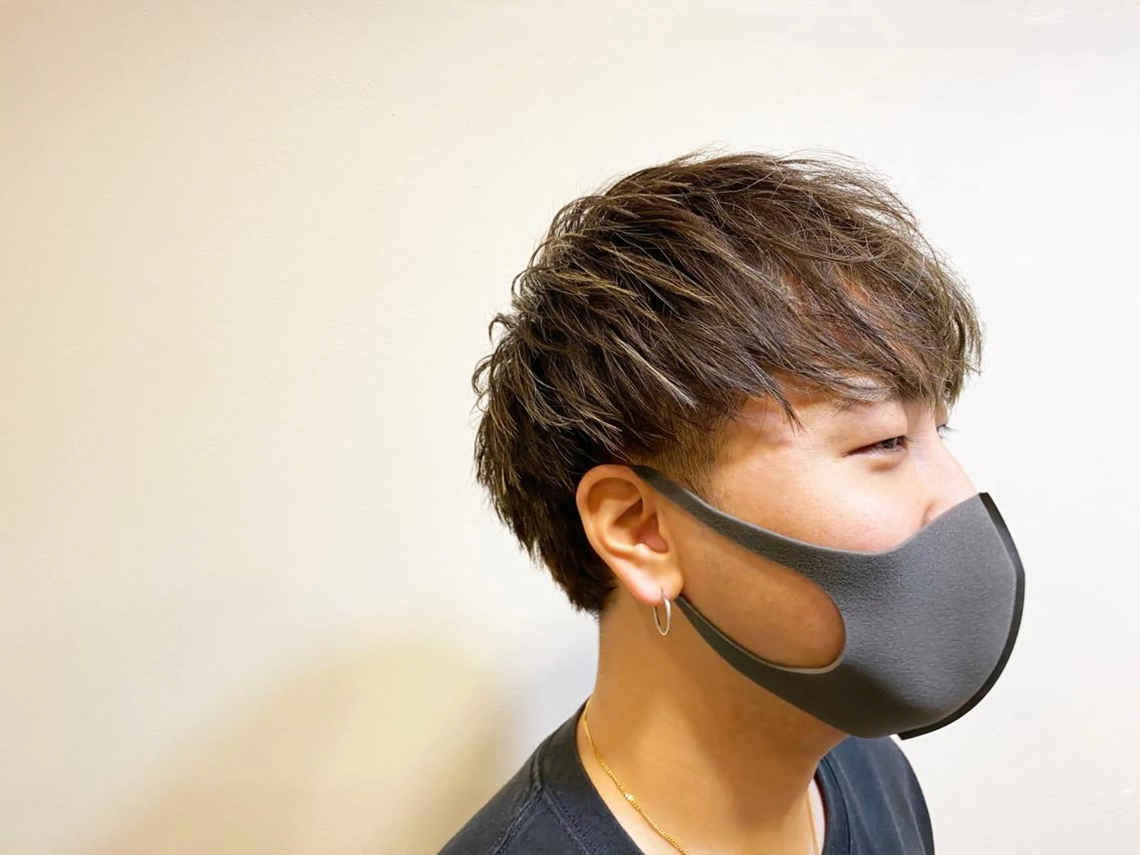 ショート カラー メンズ メンズハイライト マッシュ ハイライトカラー ハイライト ショートヘア FLOW aoyama所属・✨レディース✨ 今だけカット￥０大石のヘアスタイル