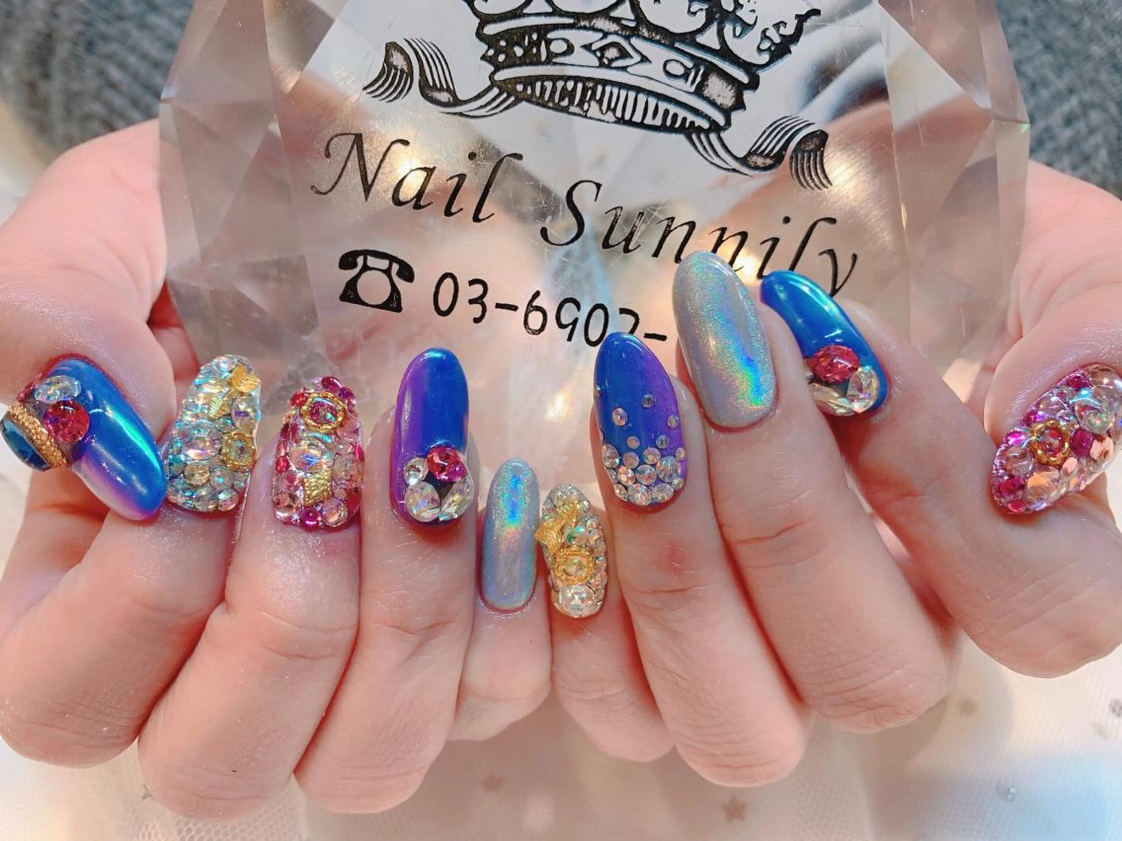 ネイル 長さだし専門店 M2　rikaのネイルデザイン