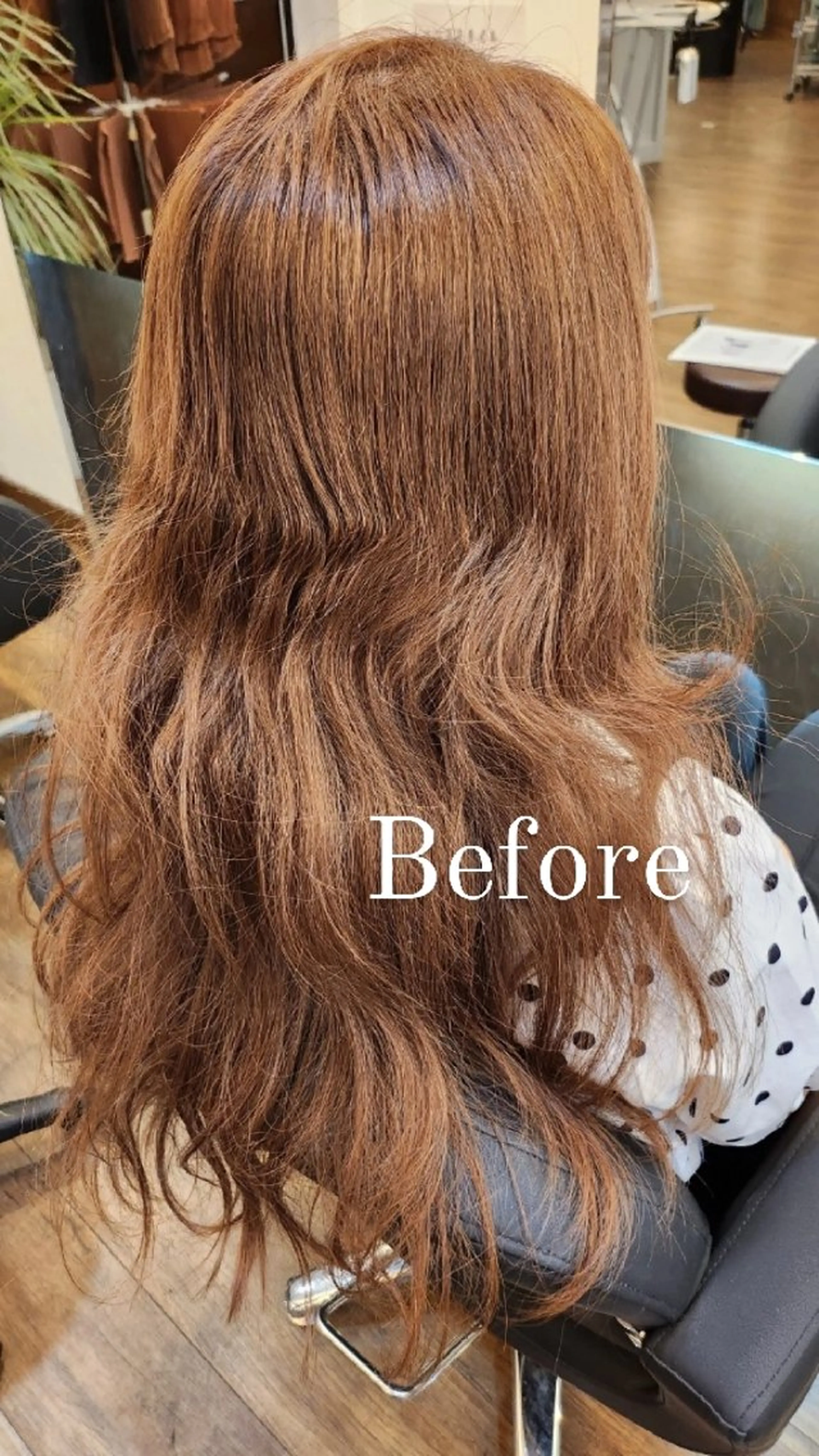 ロング しもかわ かほのヘアスタイル