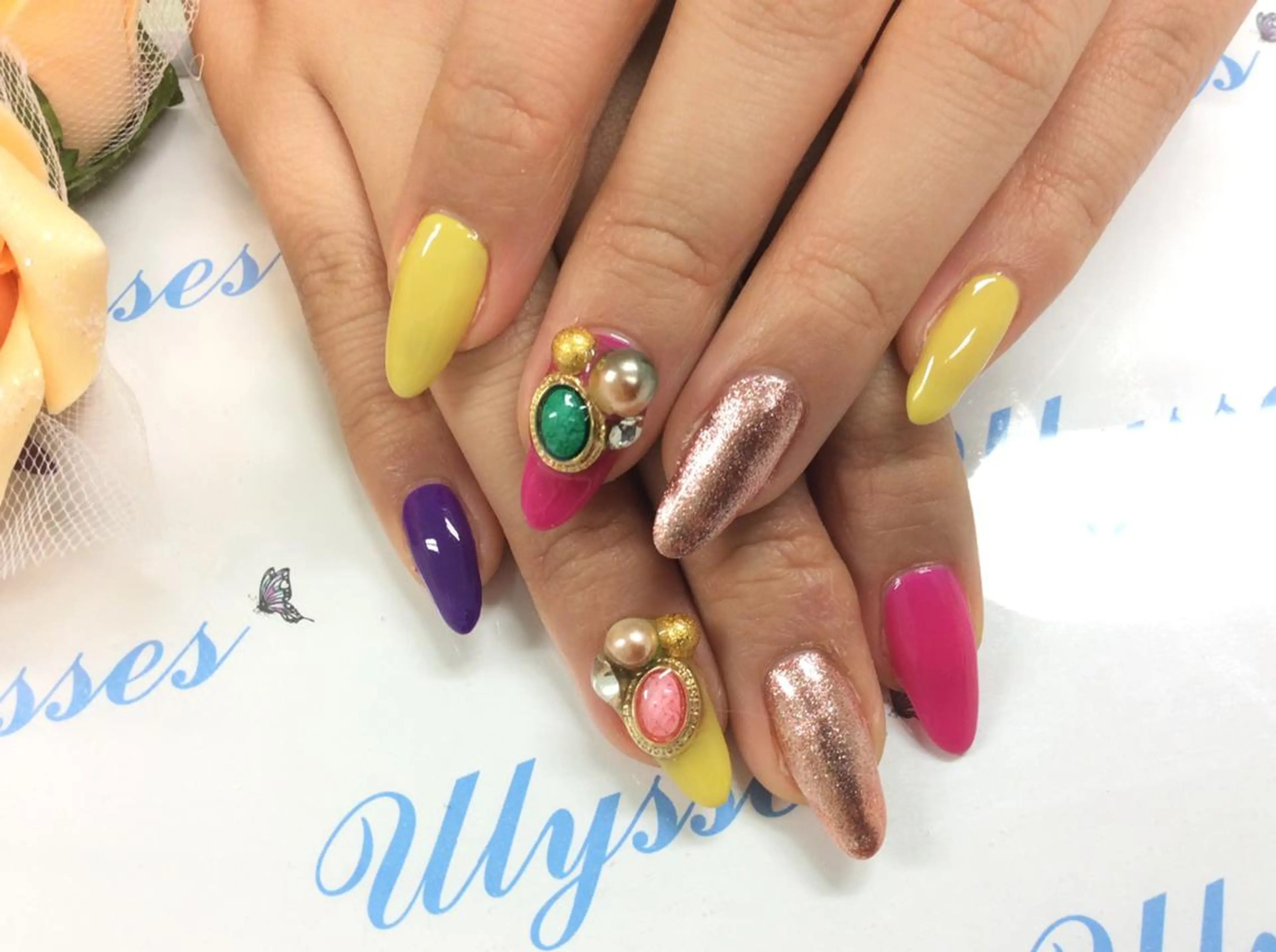 ネイル ユリシスネイル 担当近藤のネイルデザイン