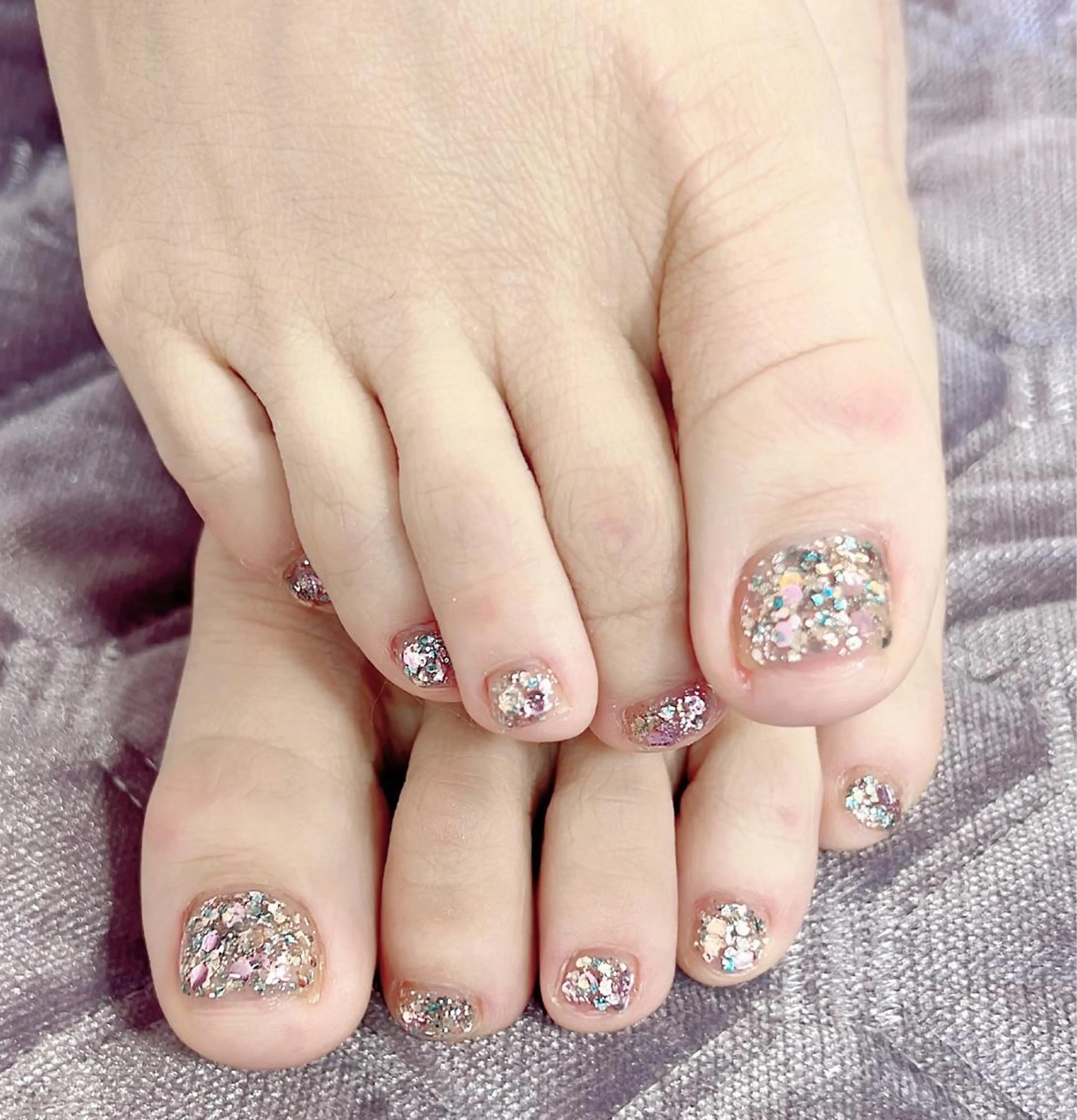 カラー ネイル フットネイル Ryoko Nailのネイルデザイン