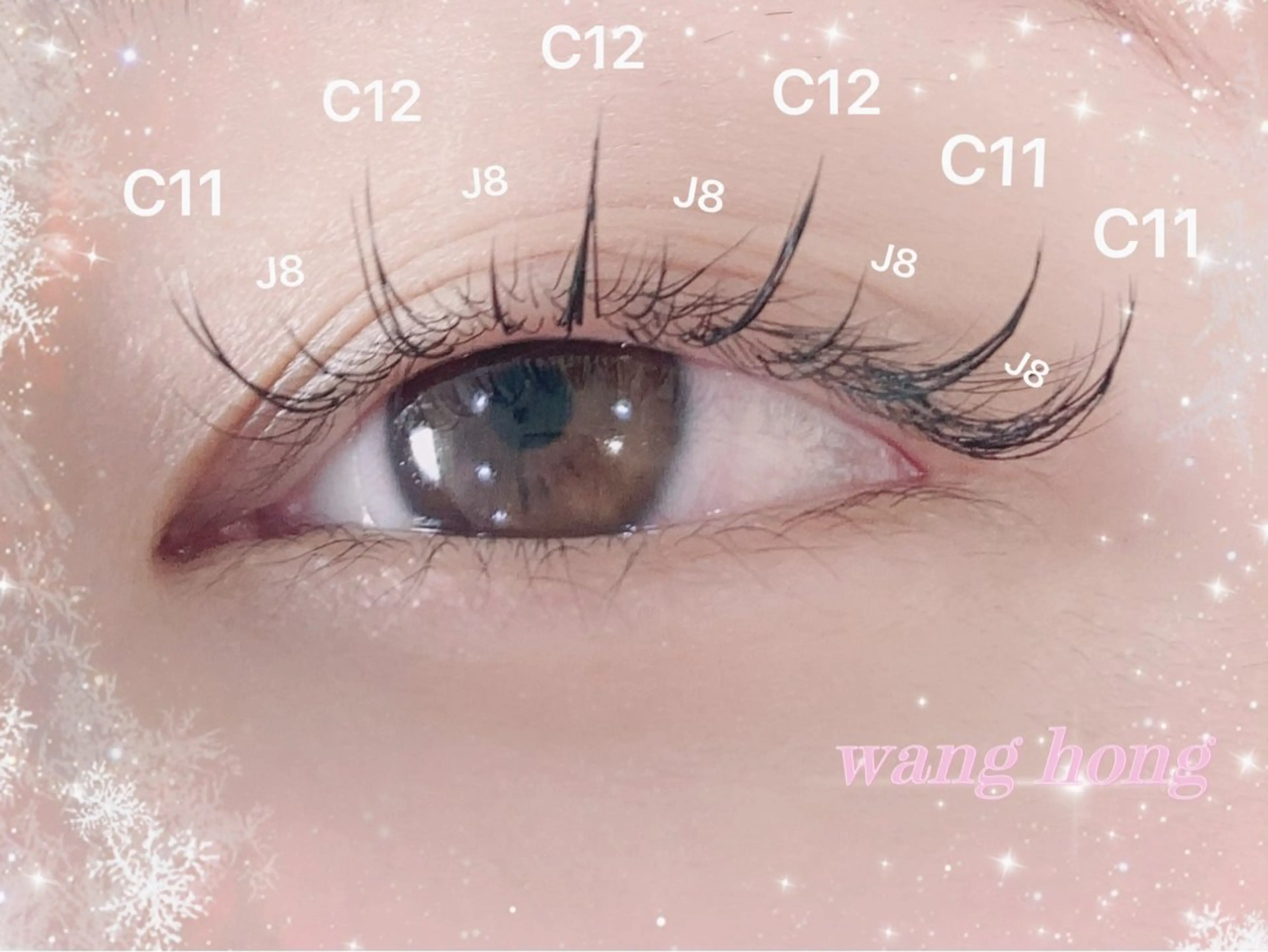 マツエク・マツパ ナチュラル ワンホンマツエク .ula 𝑨𝒚𝒂𝒌𝒂のマツエク・マツパデザイン