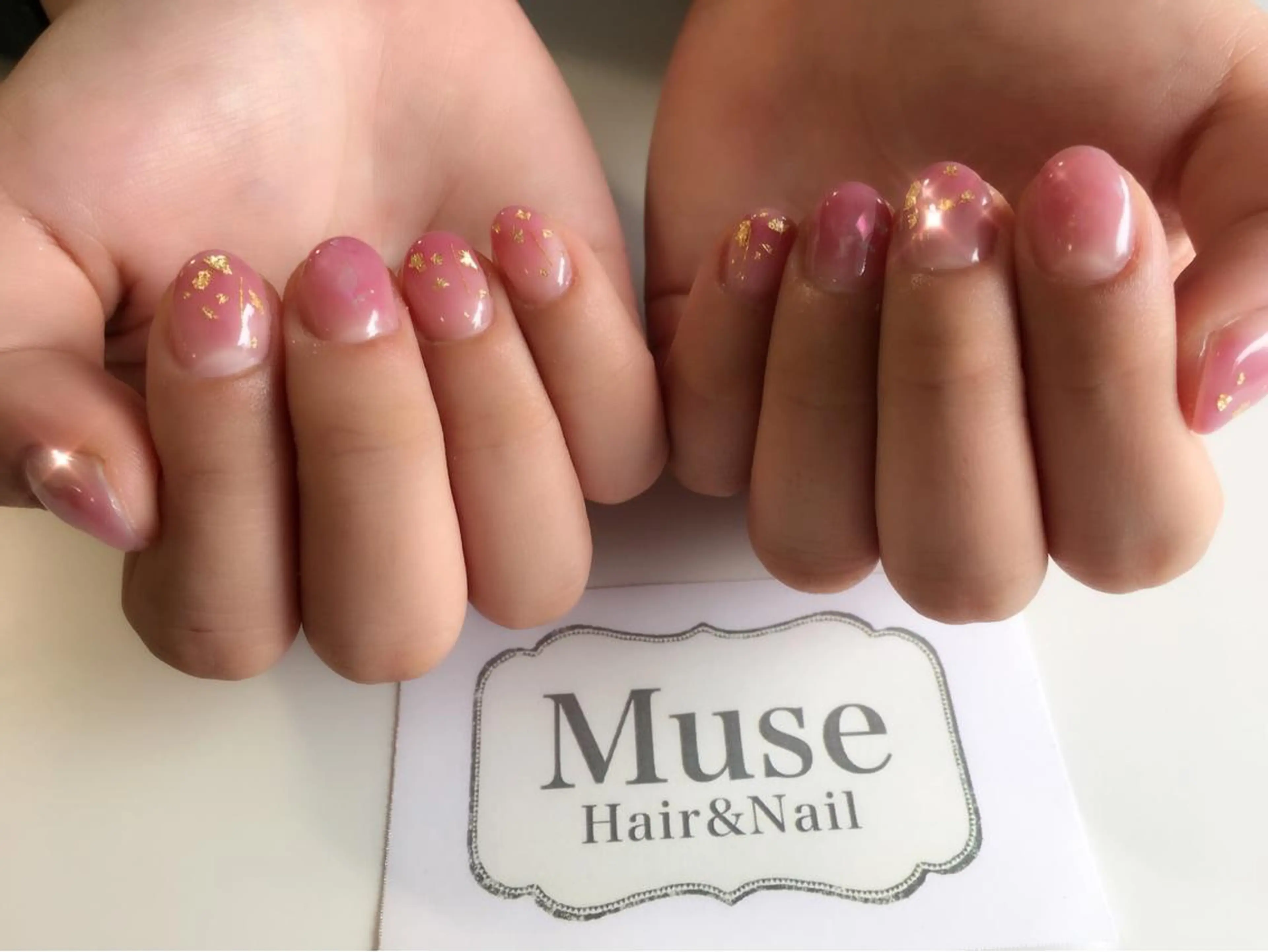 ネイル ニュアンスネイル 隠れ家一戸建て金町 HIROMI 葛飾区のネイルデザイン