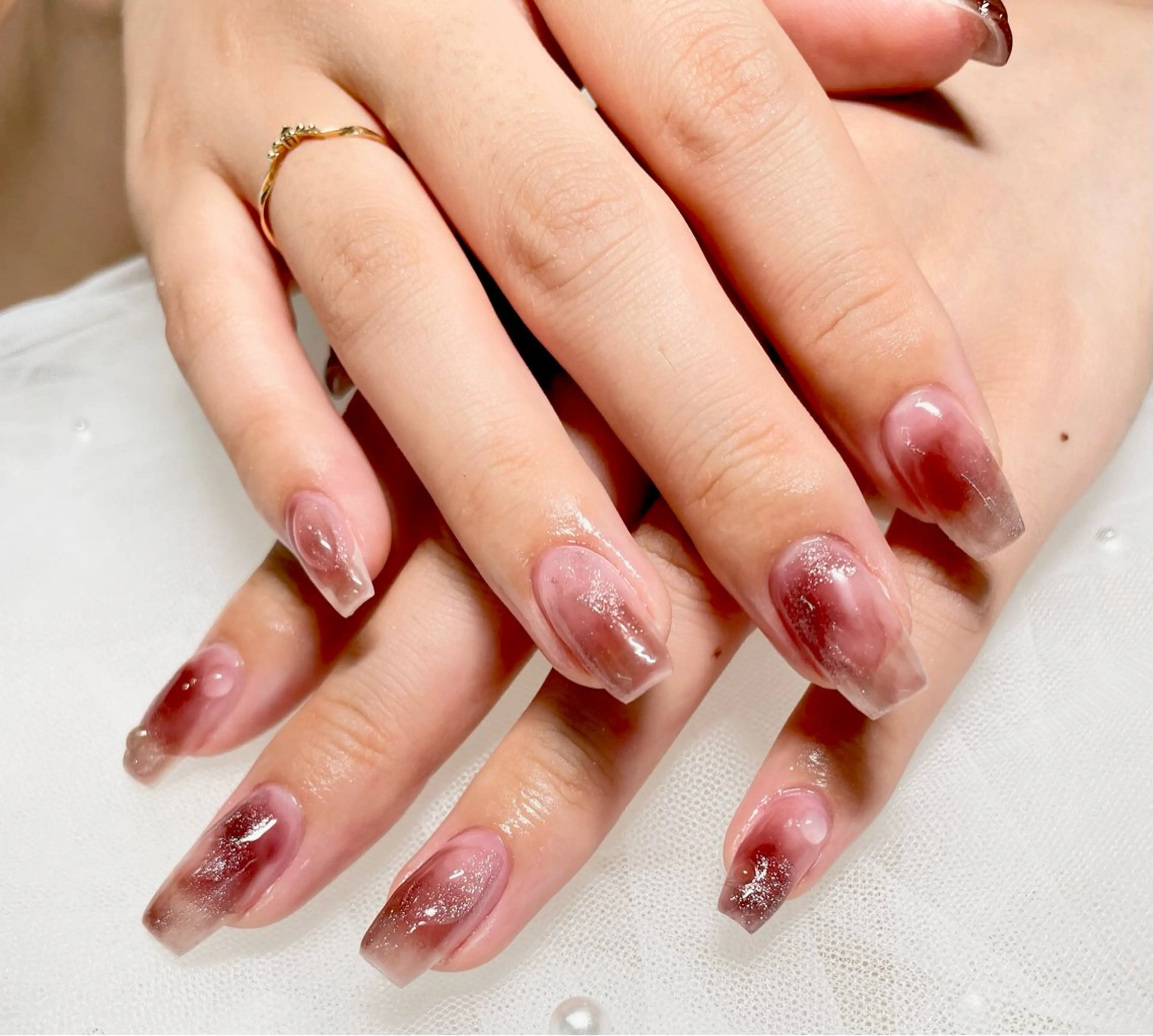 ネイル ハンドネイル 阿部 楓のネイルデザイン