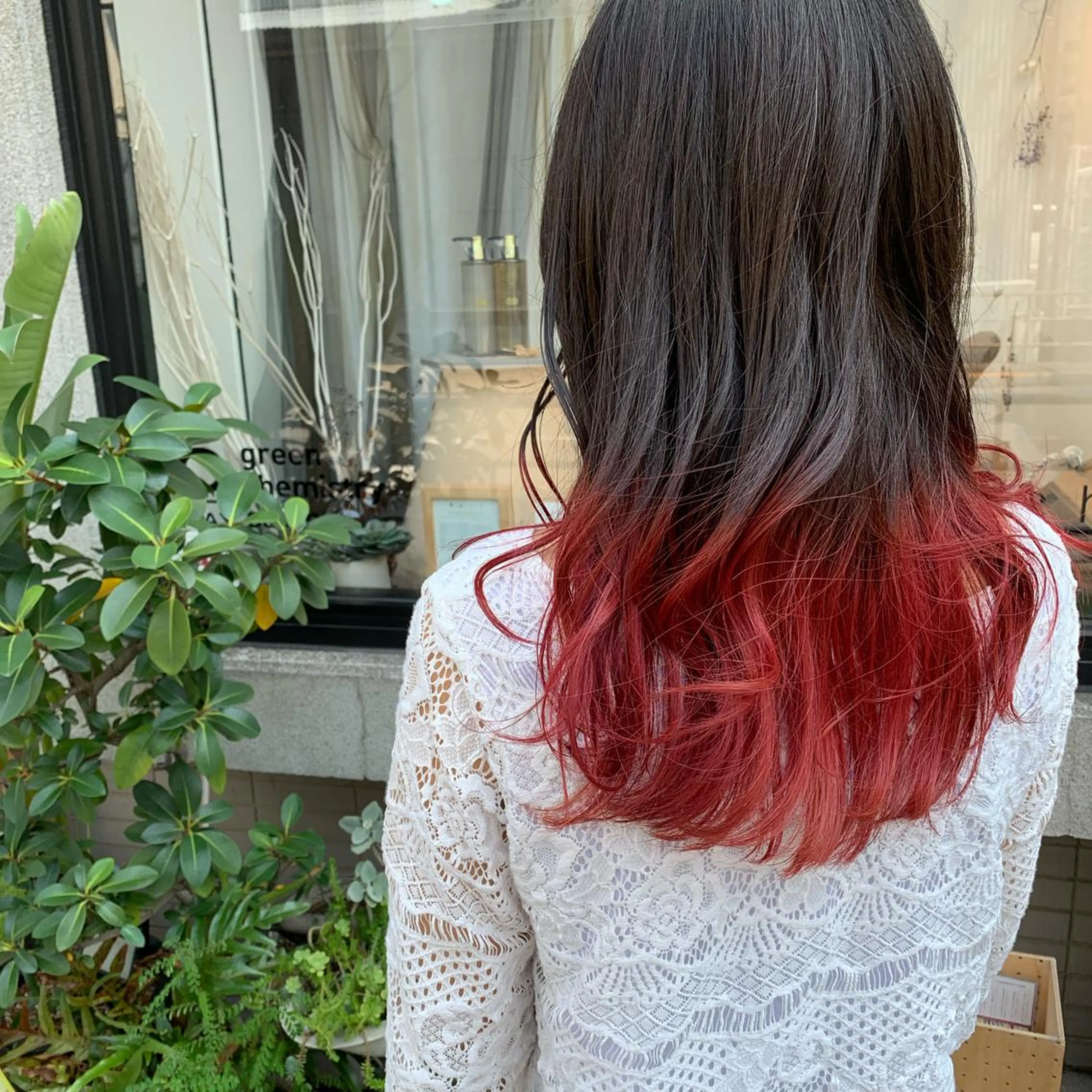 ロング 艶髪color💎髪 質改善ストレート大吉のヘアスタイル