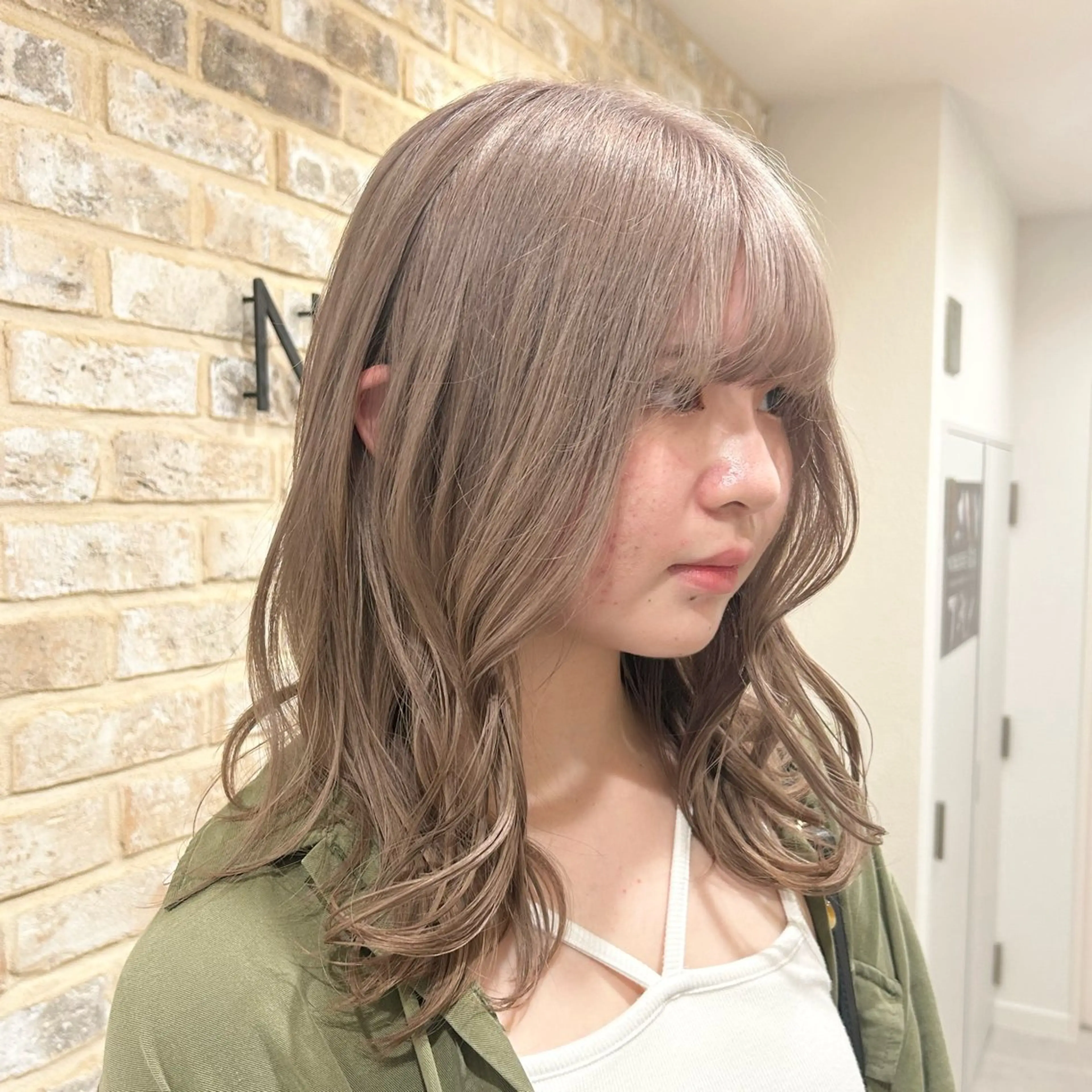 【❣️minimo限定価格❣️】透明感⭐︎カラー➕バイカルテ1stepトリートメントの写真