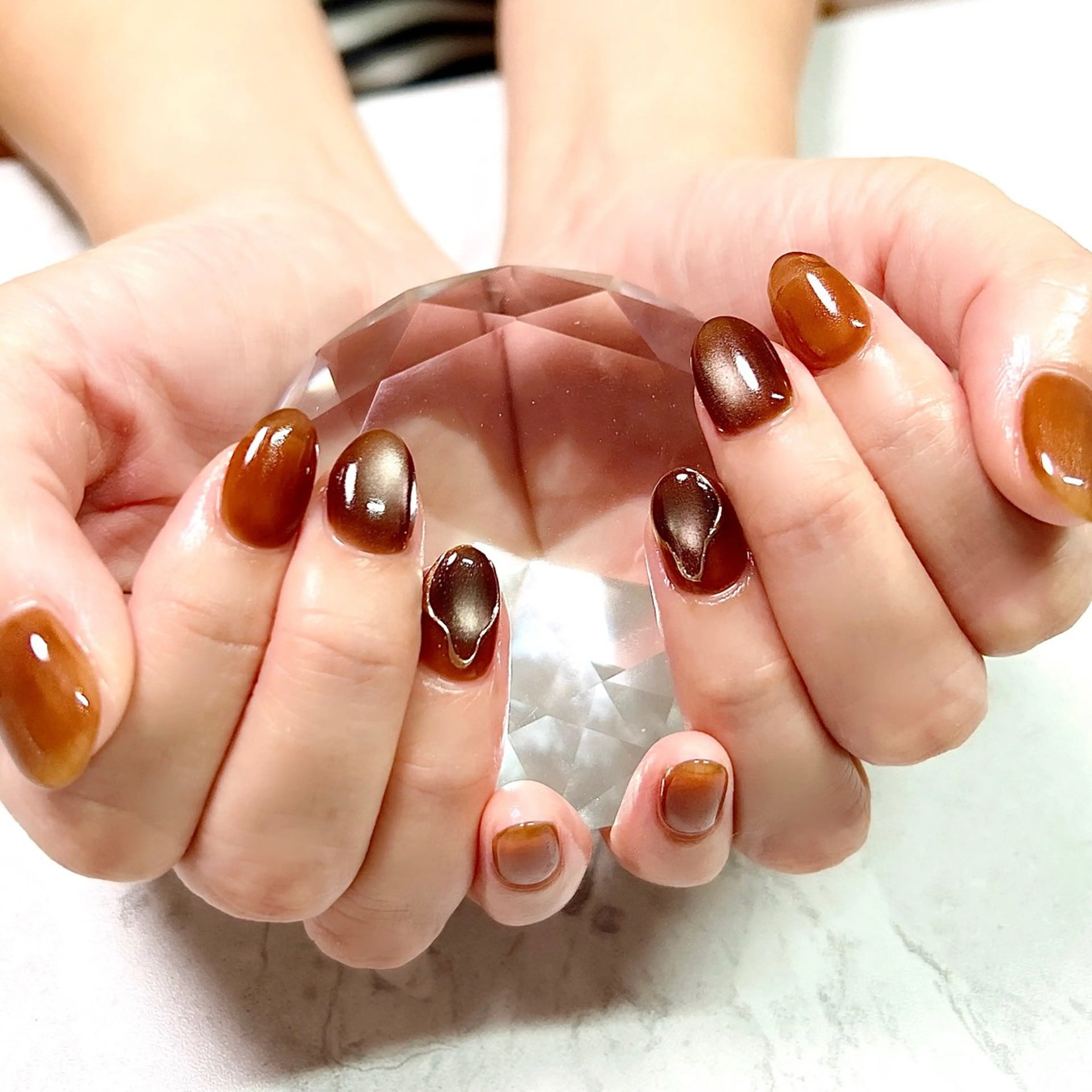 ネイル シンプルネイル private salon Reiのネイルデザイン