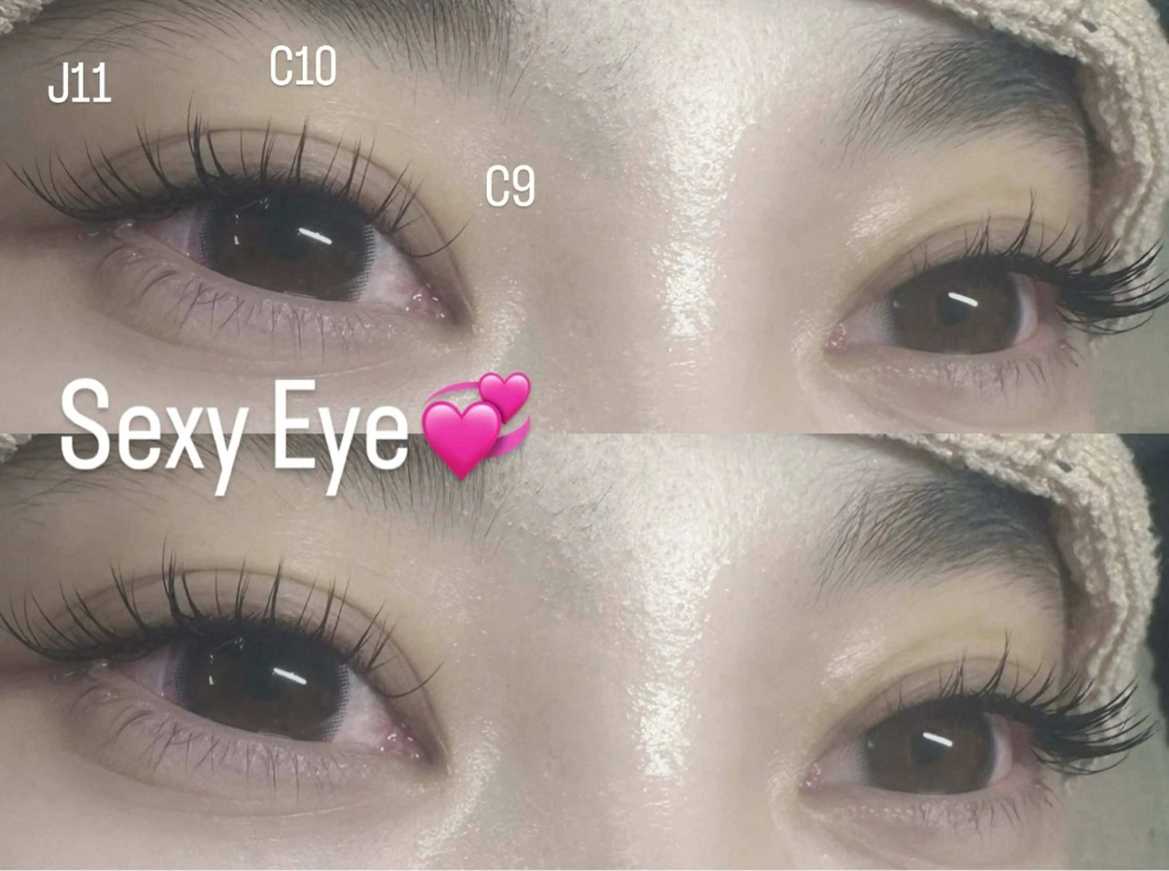 マツエク・マツパ Cカール Jカール ミンク MAQUIA泉中央店 相馬のマツエク・マツパデザイン