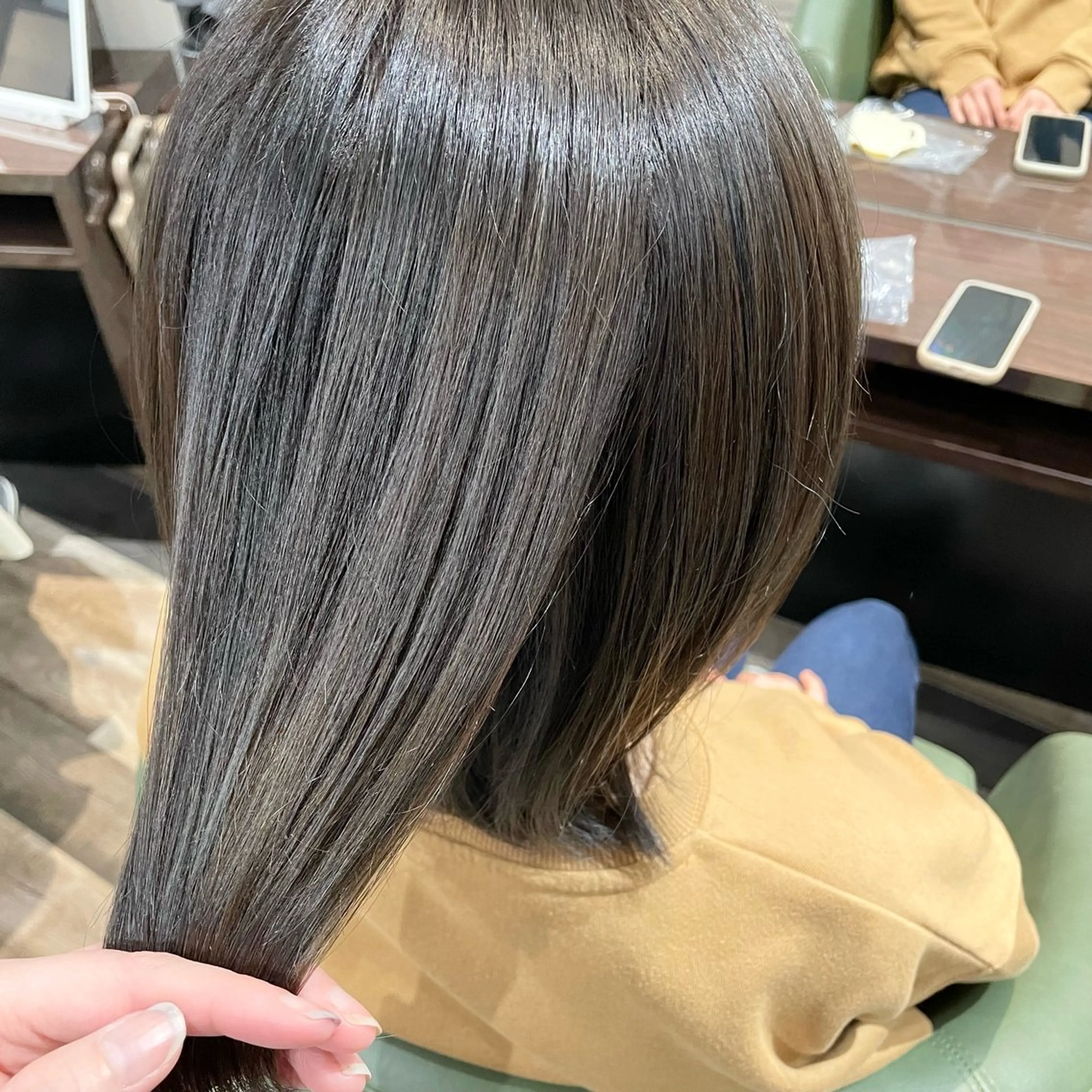 🌼平日限定🌼【似合わせカット✂️＋〝髪質改善″オージュアトリートメント】の写真