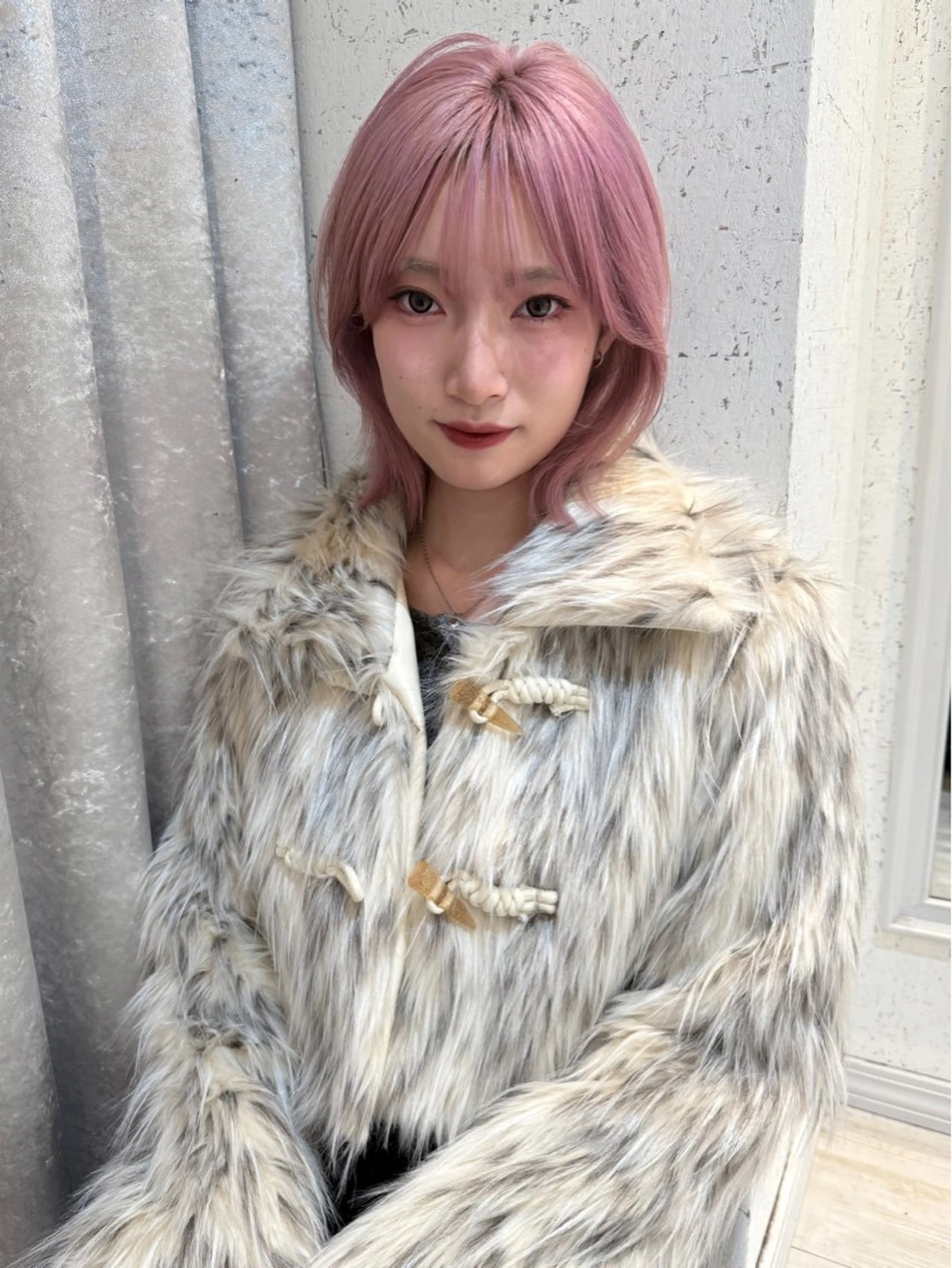 ミディアム カラー カット ヘアカラー トリートメント mai / linoah˚✧のヘアスタイル