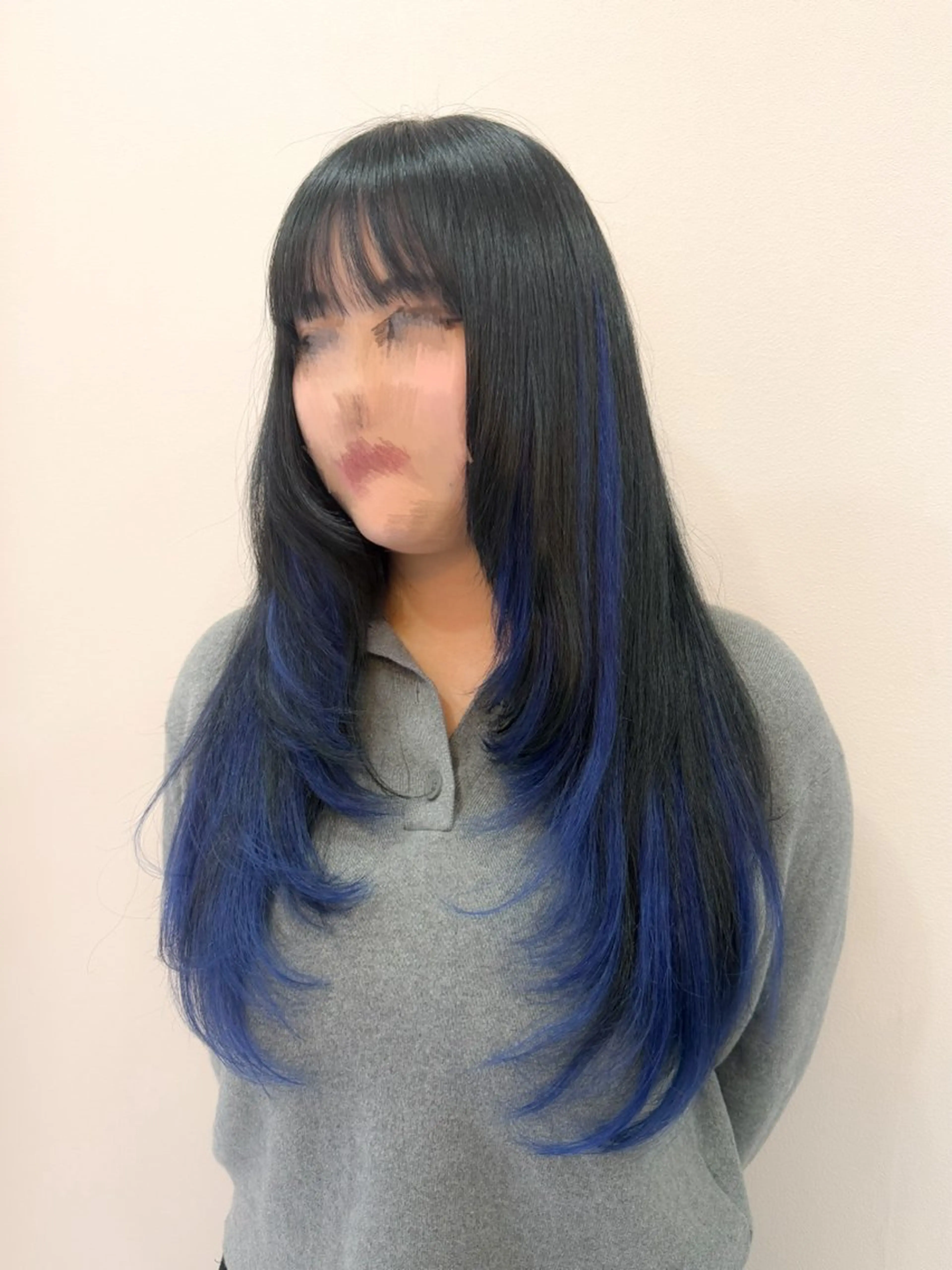 ロング ハイトーンエクステ 🎩カズキ🎩のヘアスタイル