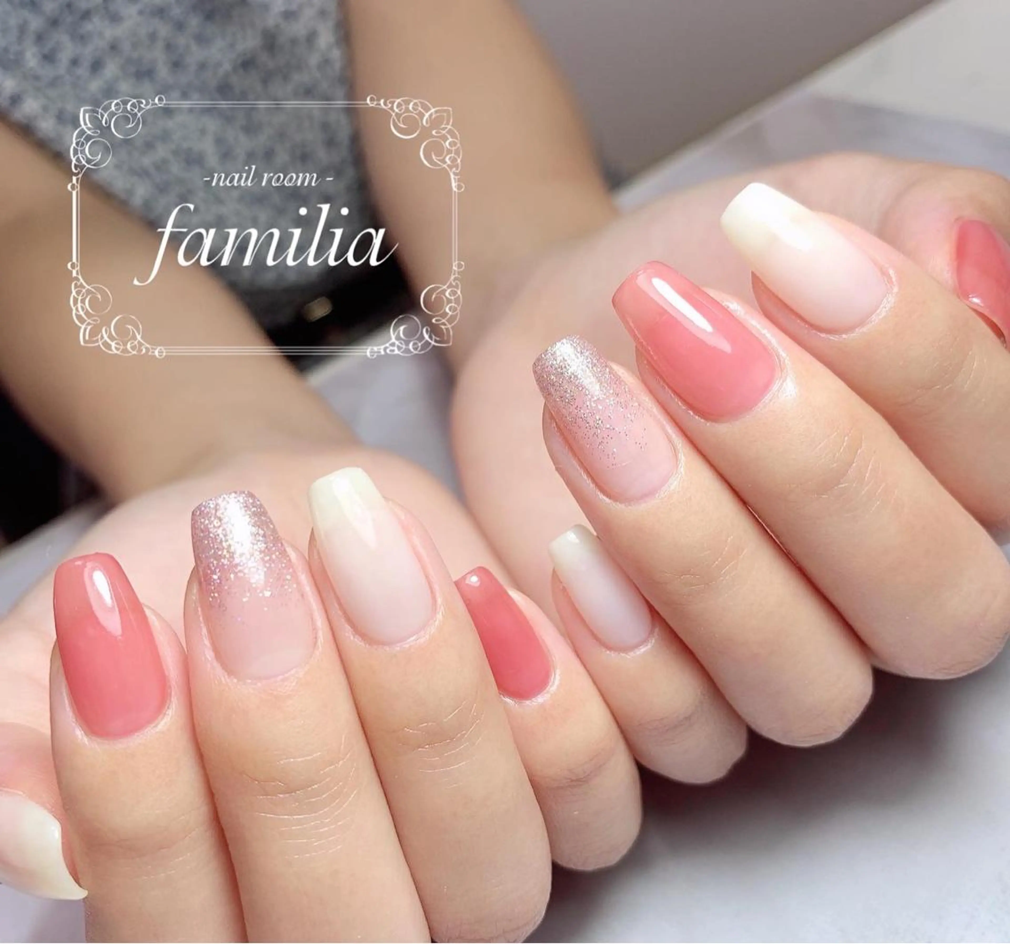 ネイル ハンドネイル -nailroom- familiaのネイルデザイン