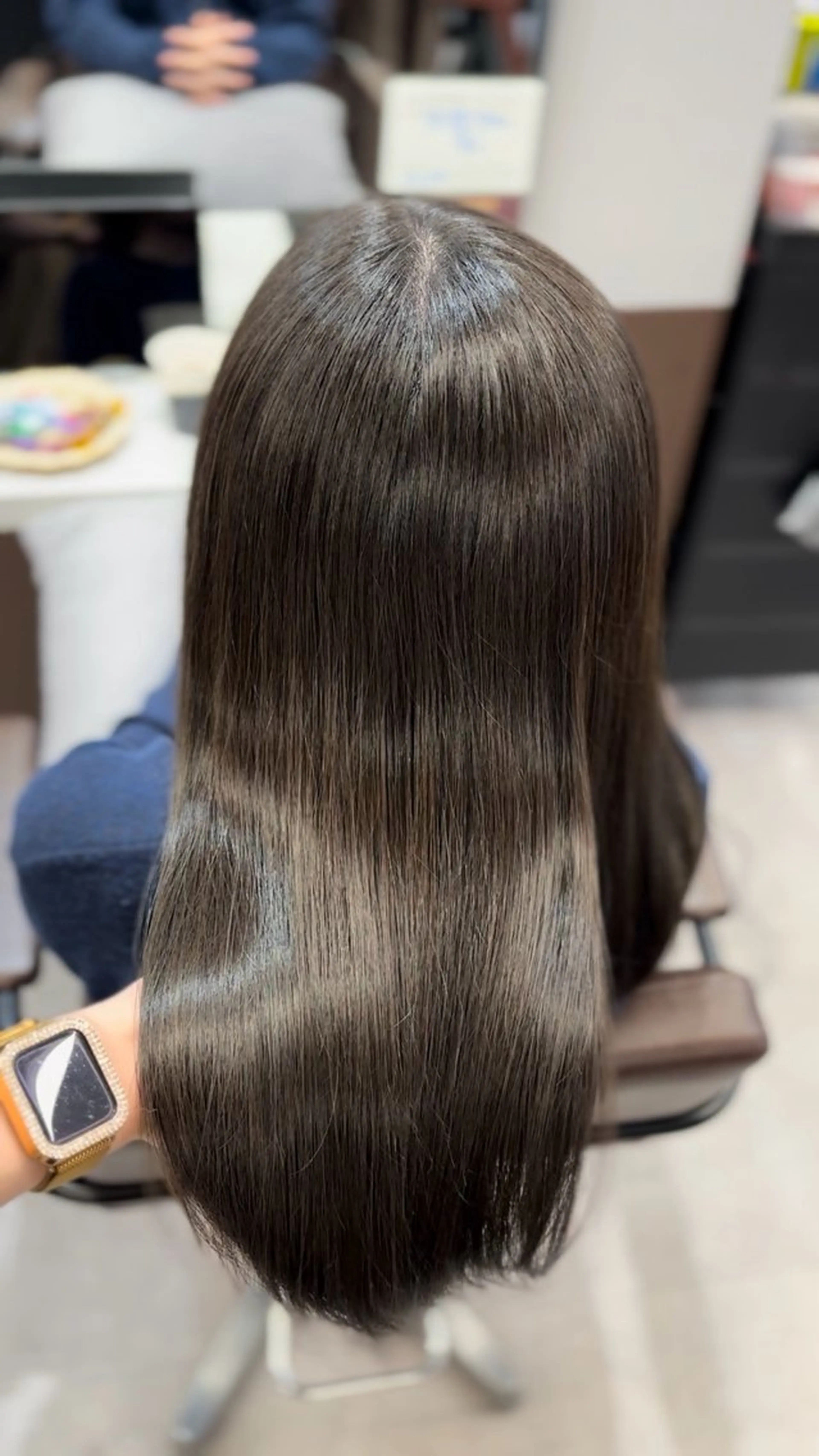 ロング カット ヘアカラー トリートメント 梅田/髪質改善× 艶カラー💎miyuのヘアスタイル