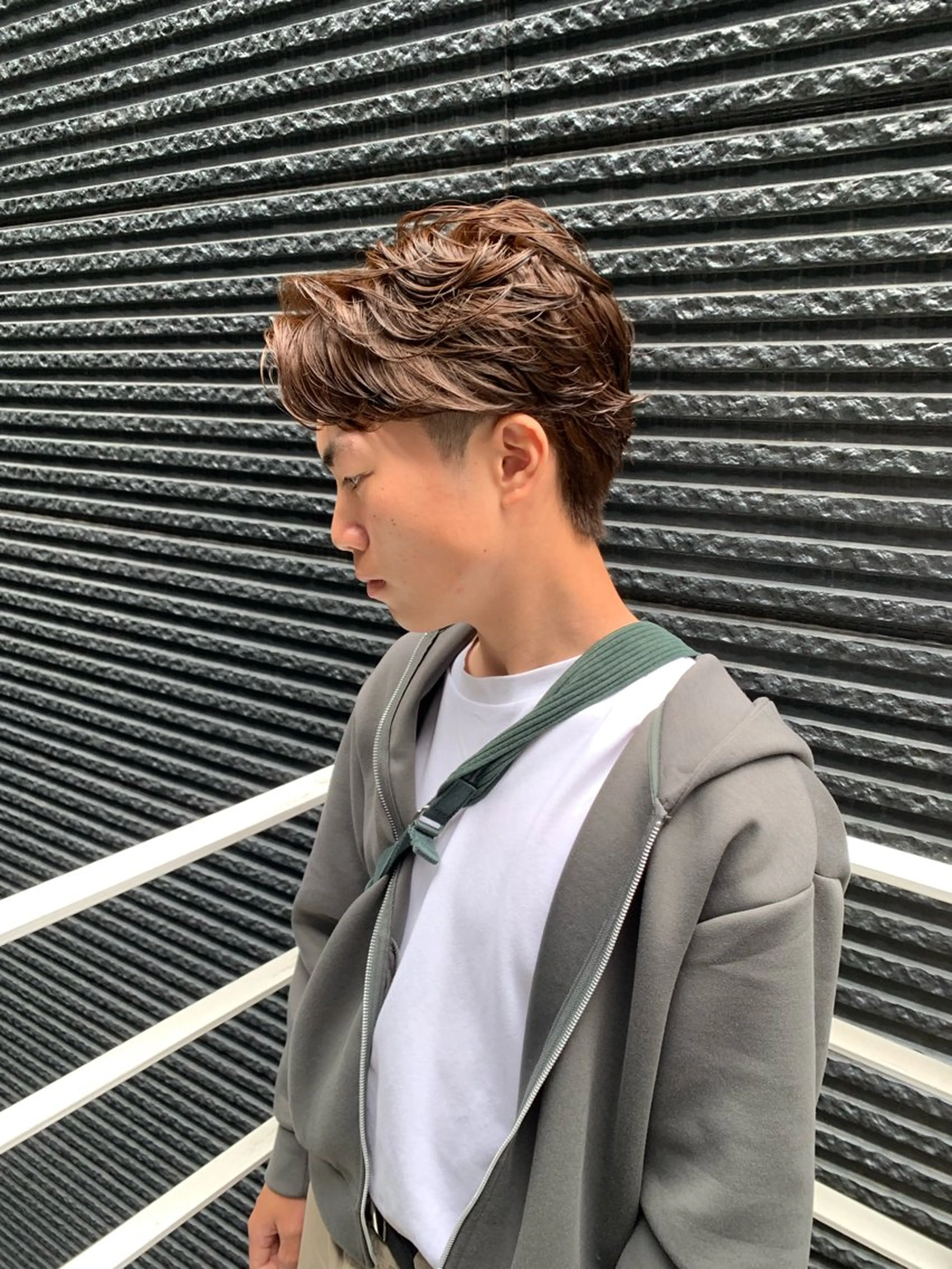 パーマ メンズ カット パーマ 佐藤大翔🌐縮毛矯正 🌐メンズパーマのヘアスタイル