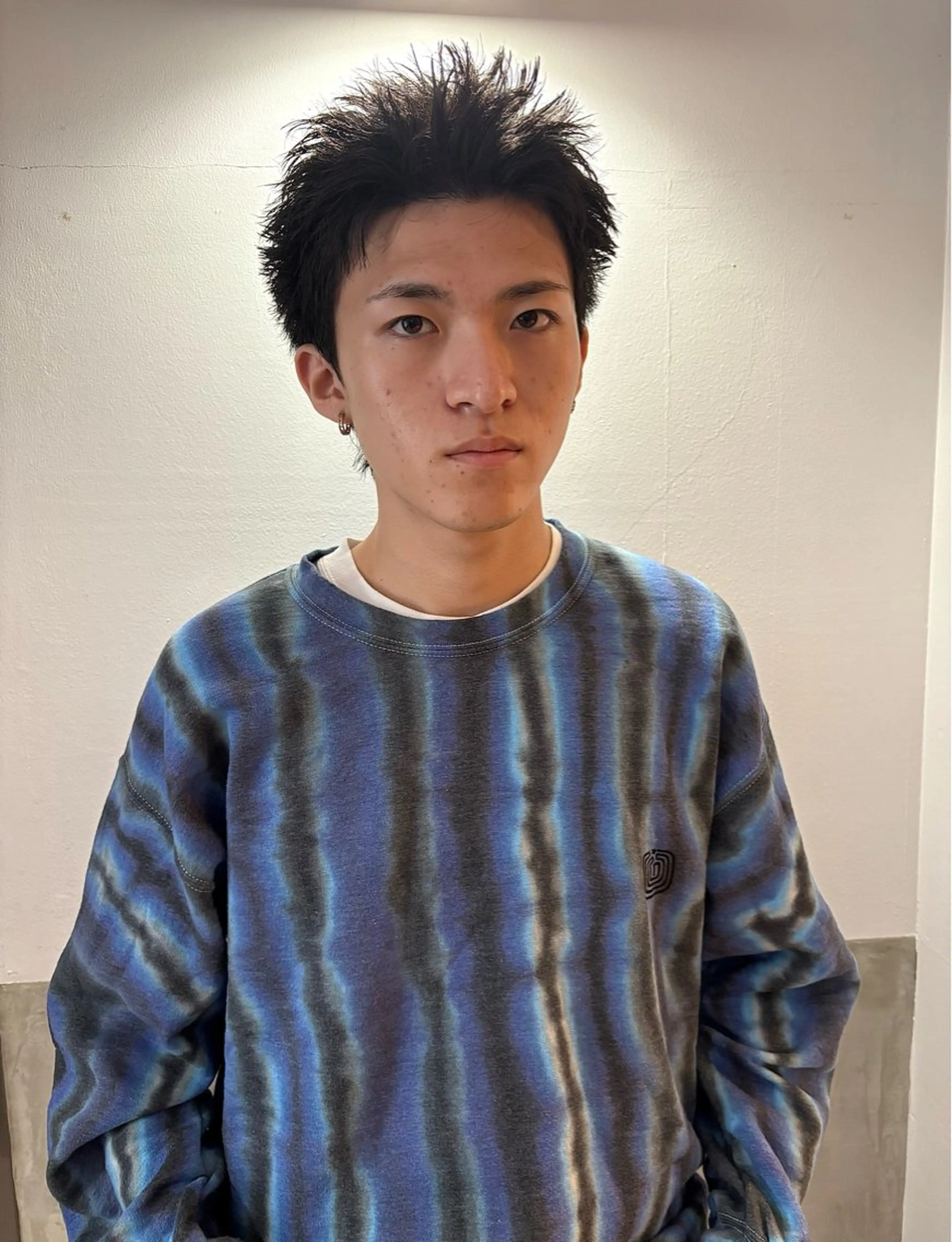 メンズ スパイキーショート 【Pia】吉谷 翔陽/メンズパーマのヘアスタイル