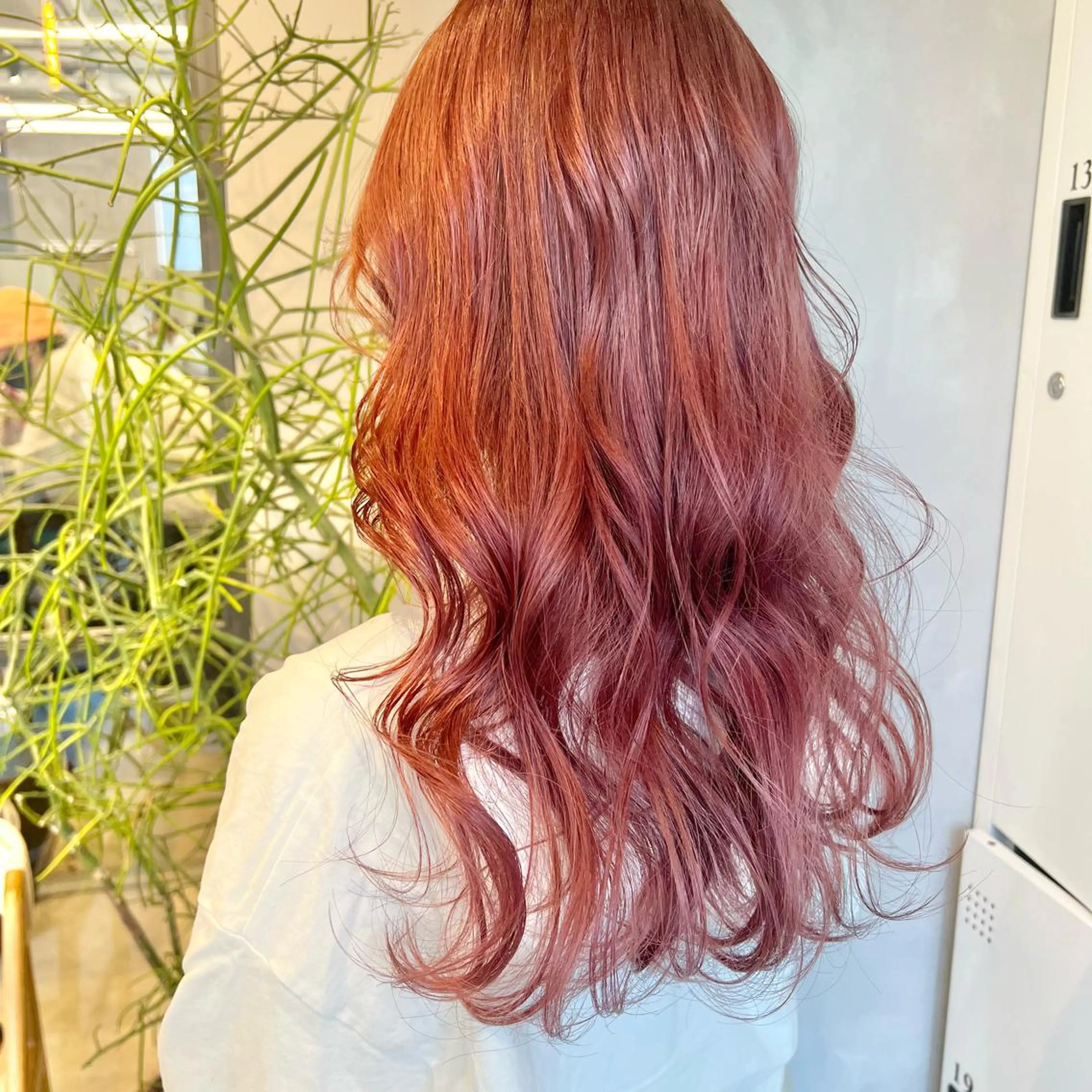 ロング カラー 🤍髪質改善➕透明感 カラー🤍川上葵のヘアスタイル