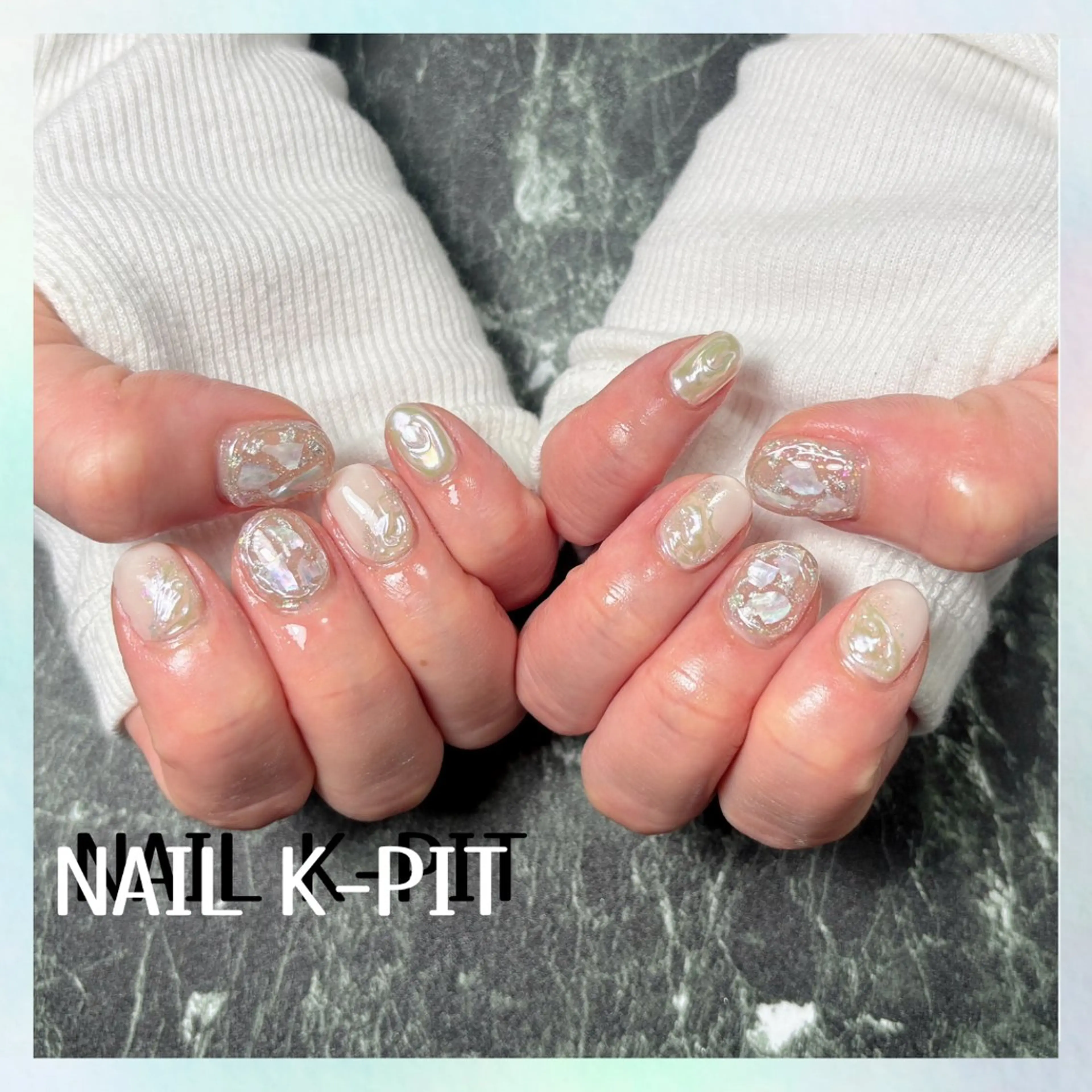 ネイル ニュアンスネイル ハンドネイル NAIL K-PIT ネイル ケーピットのネイルデザイン