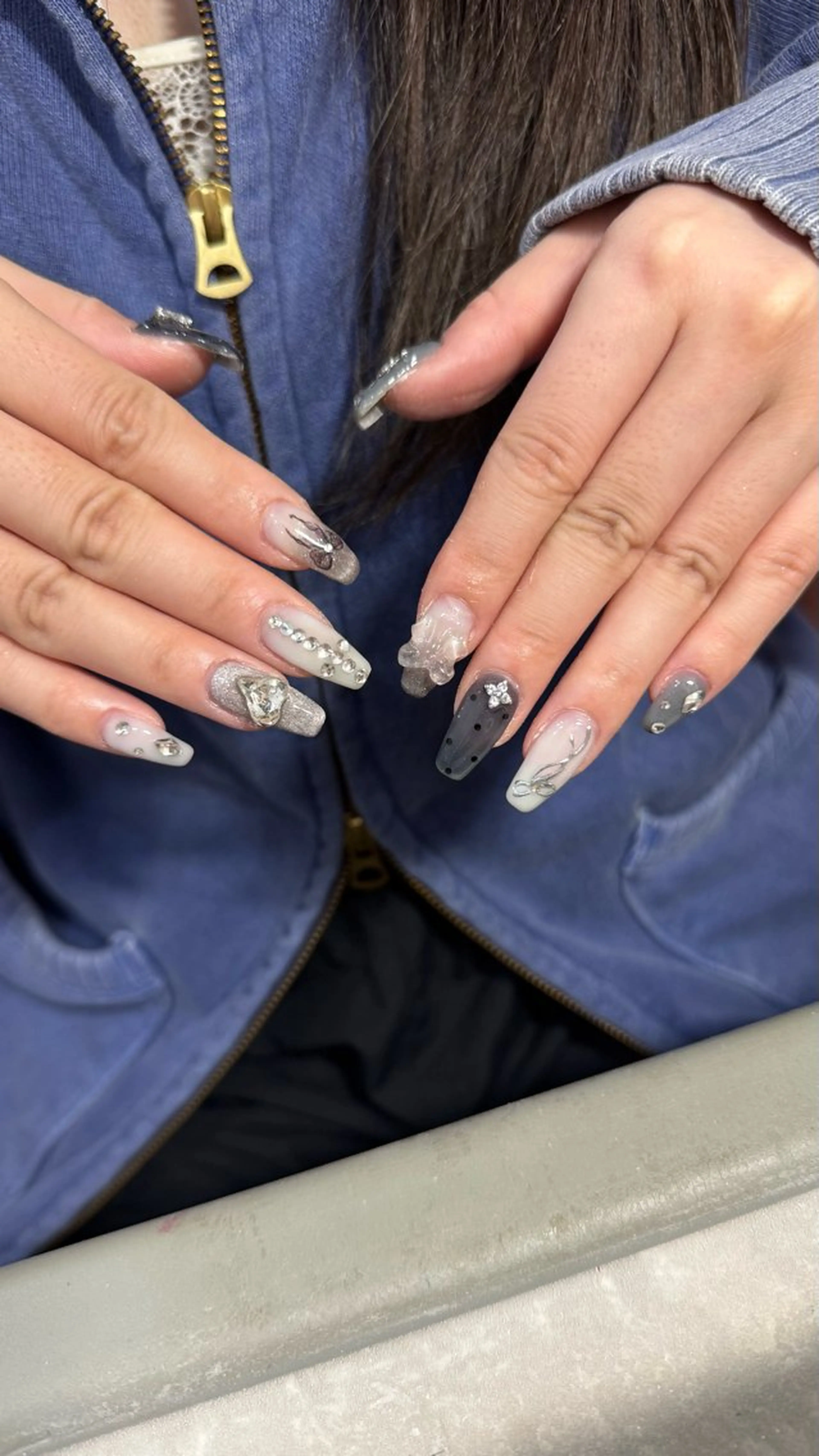 ネイル ハンドネイル LINXS aosaのネイルデザイン