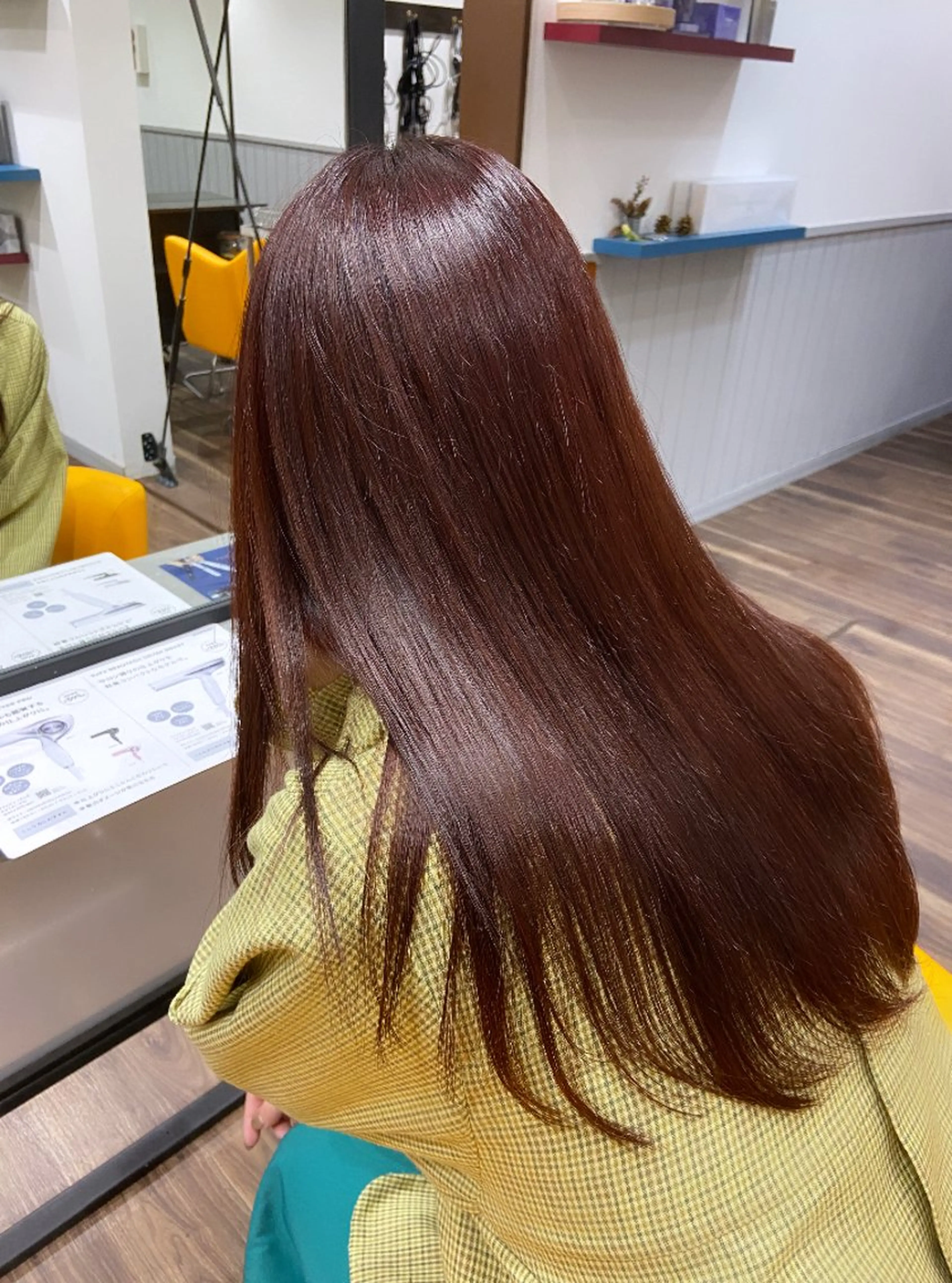 ロング カラー ブリーチ ブリーチなしカラー カット ヘアカラー 加藤 こゆきのヘアスタイル