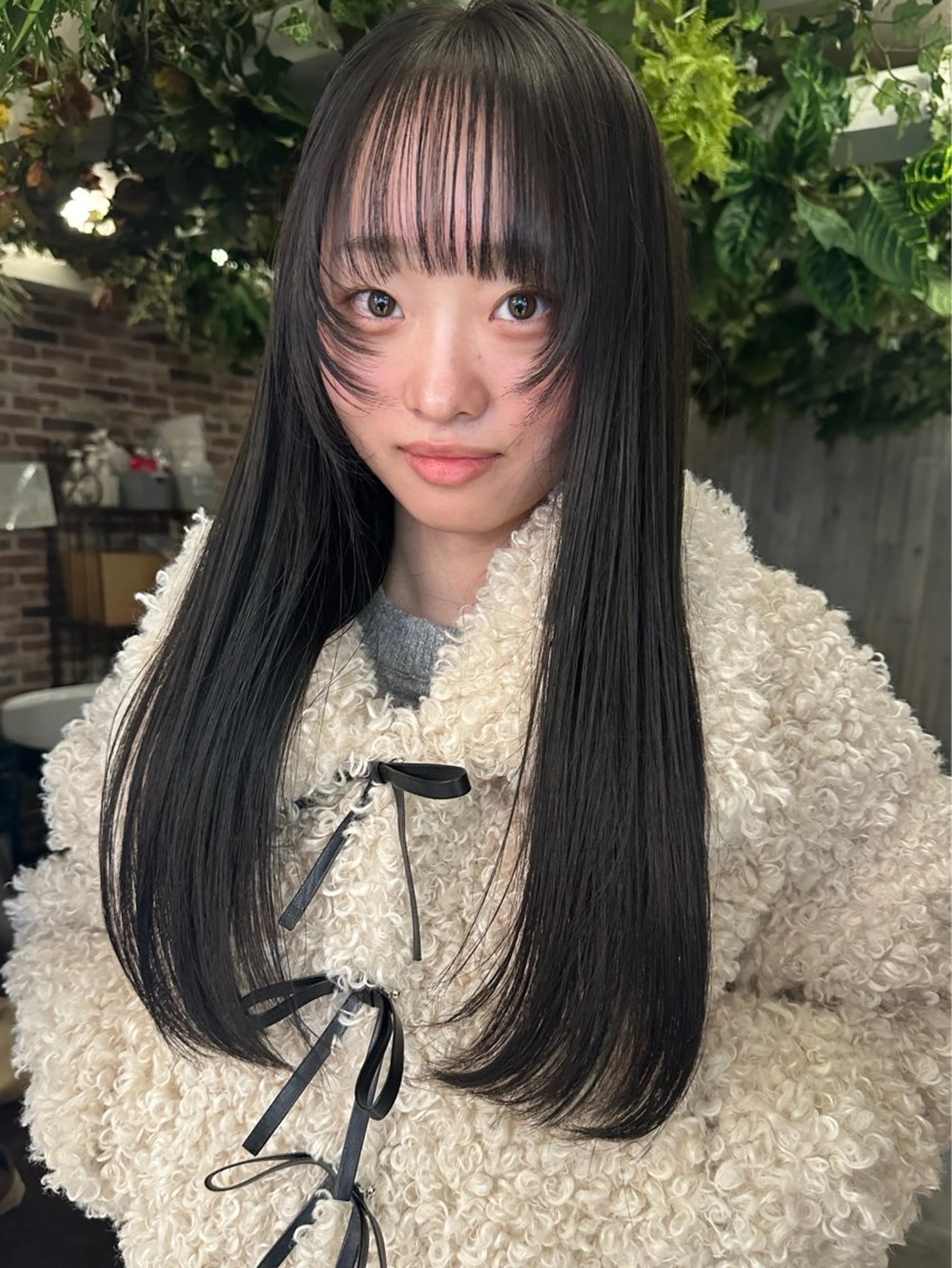 ロング 艶カラー/フェイス レイヤー/たむのヘアスタイル