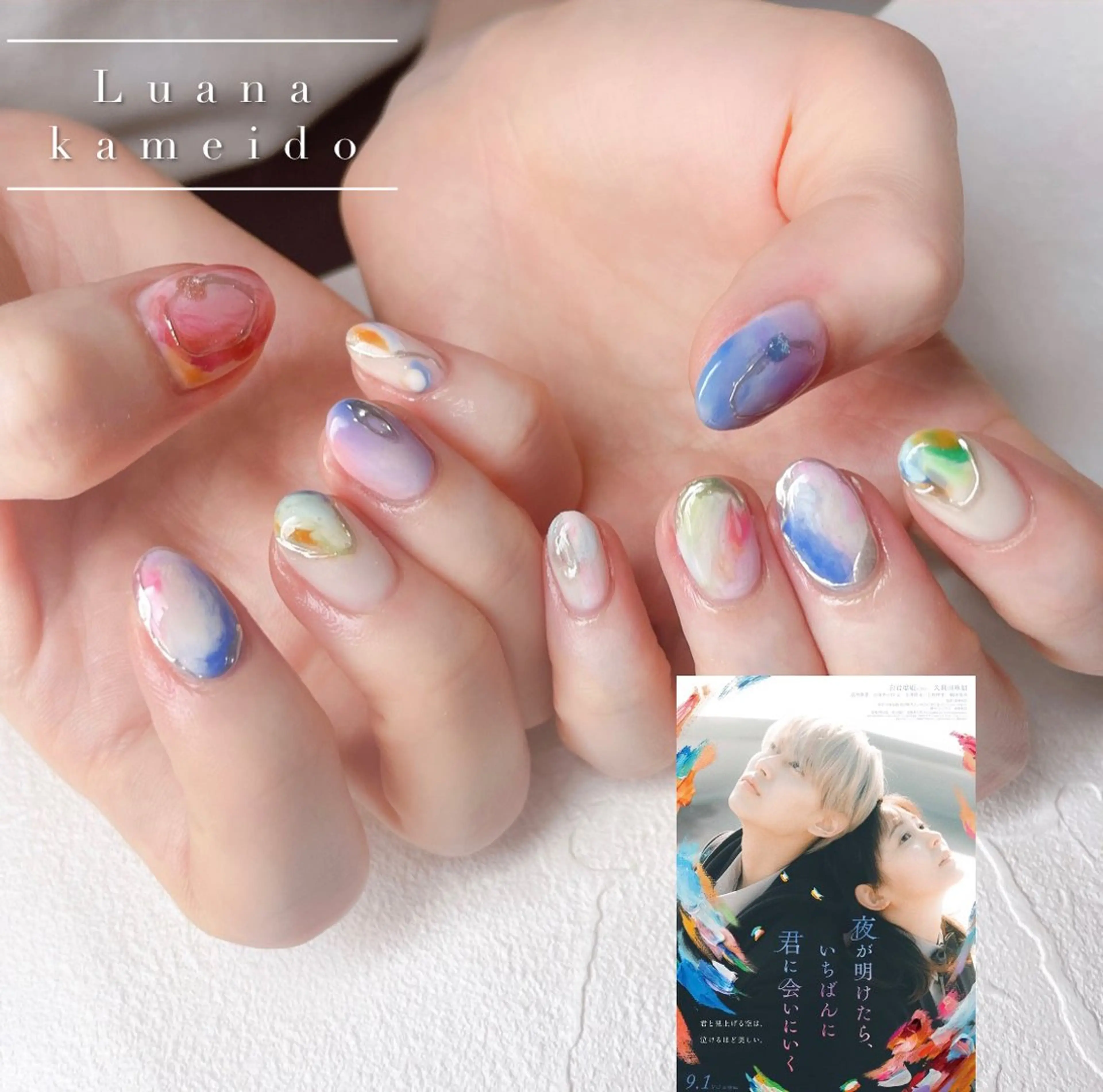 ネイル Luana nail&eye 亀戸所属・Luana Sono nailのネイルデザイン