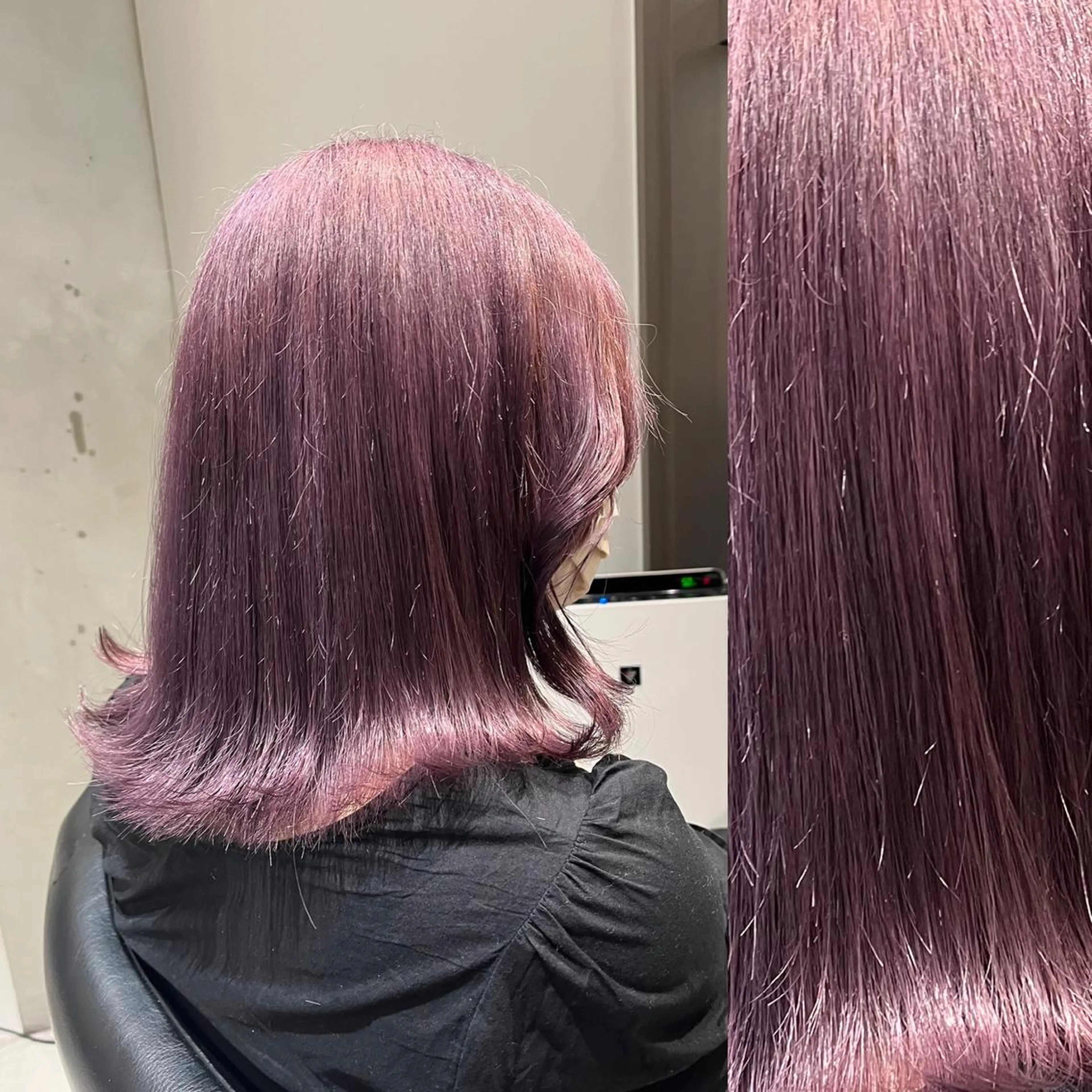 ミディアム カラー ベージュカラー ブリーチ ブラウンカラー ケアブリーチ カシス stylist ◎RUKI.のヘアスタイル