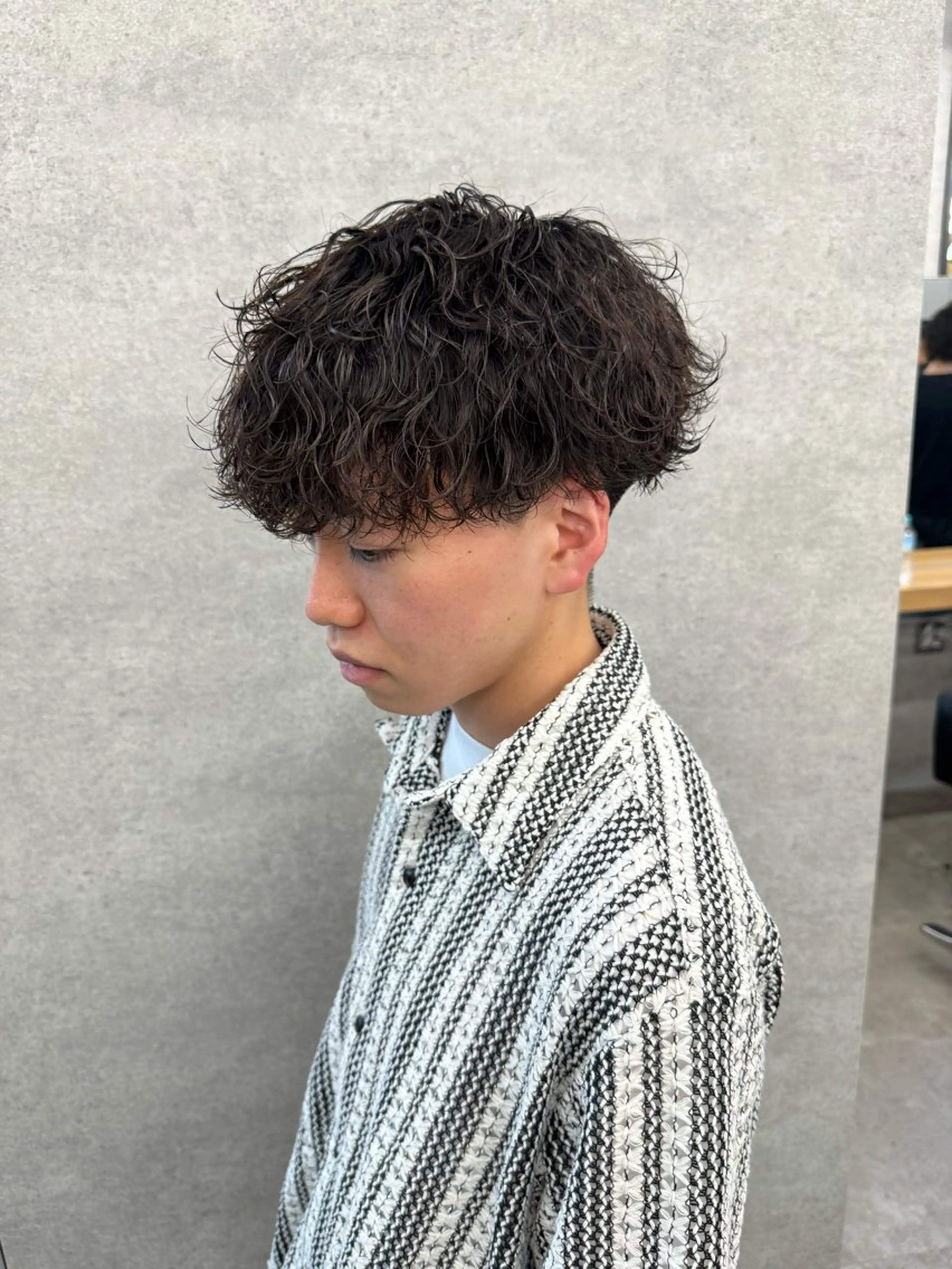 パーマ メンズ メンズパーマ ツイストスパイラルパーマ スパイラルパーマ カット パーマ 垢抜けハイトーン☀／ 笑顔の美容師／しゅんのヘアスタイル